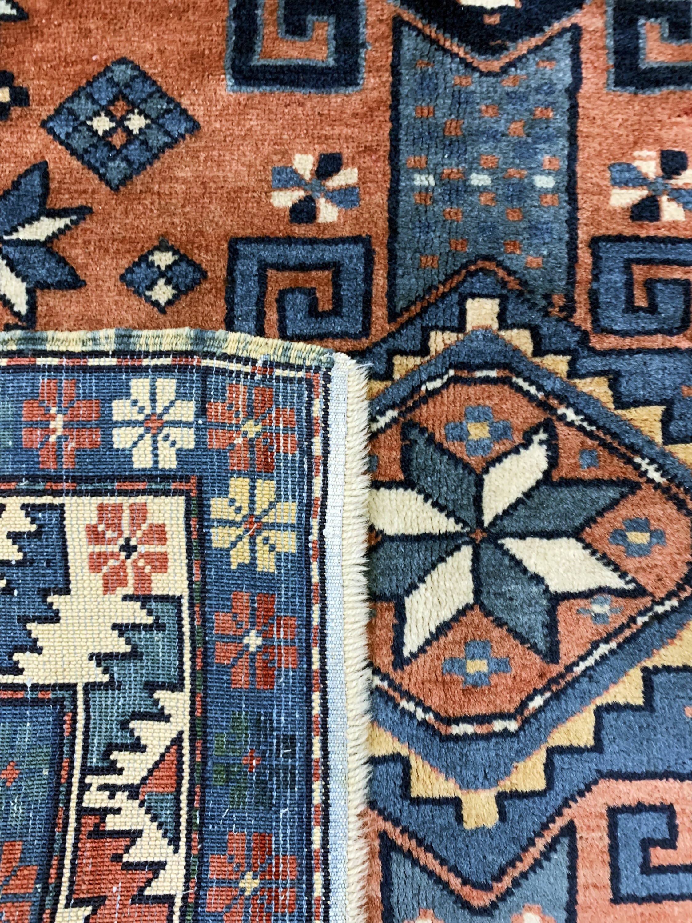 Detail h: Konvolut Schirwan & Derbent, Kaukasus, Anfang 20.Jhd, Wolle auf Baumwolle, ca. 185 x 126 cm, EHZ: 3