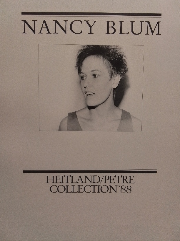 Detail a: Nancy Blum, geb. 1963 USA, Floral pattern field, Farblithographie, sign. und dat. 88, ca. 41x47cm, u.Gl., R. ca. 51x61cm