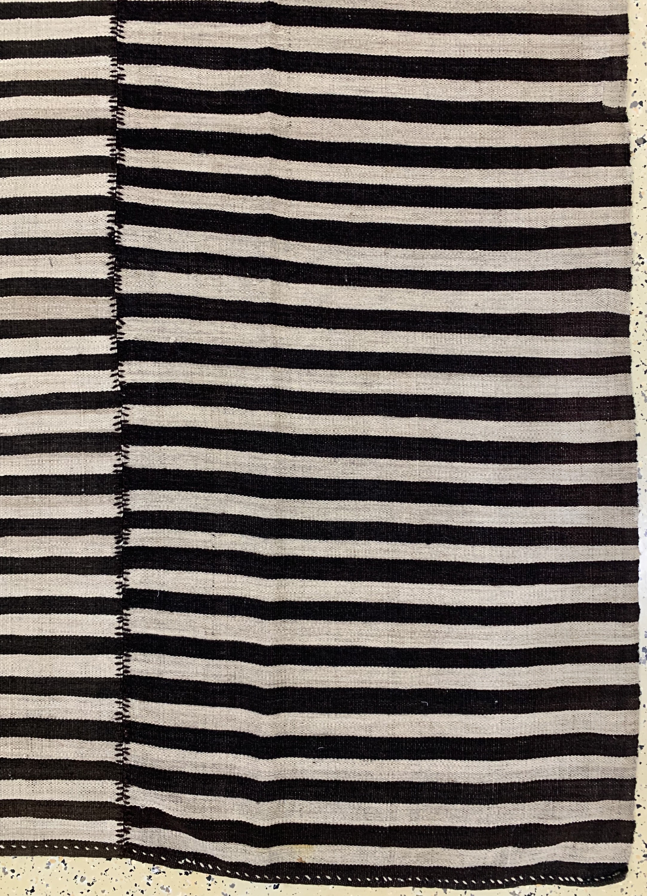 Detail a: Masandaran Kelim(3 Bahnig), Persien, Anfang20.Jhd, Wolle auf Wolle, ca. 250 x 213 cm, EHZ: 2