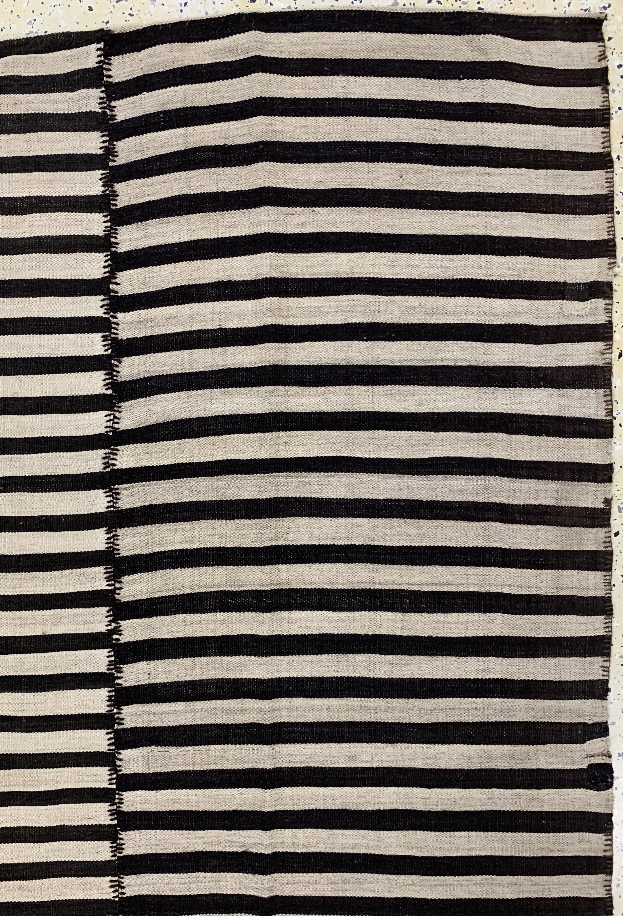 Detail d: Masandaran Kelim(3 Bahnig), Persien, Anfang20.Jhd, Wolle auf Wolle, ca. 250 x 213 cm, EHZ: 2
