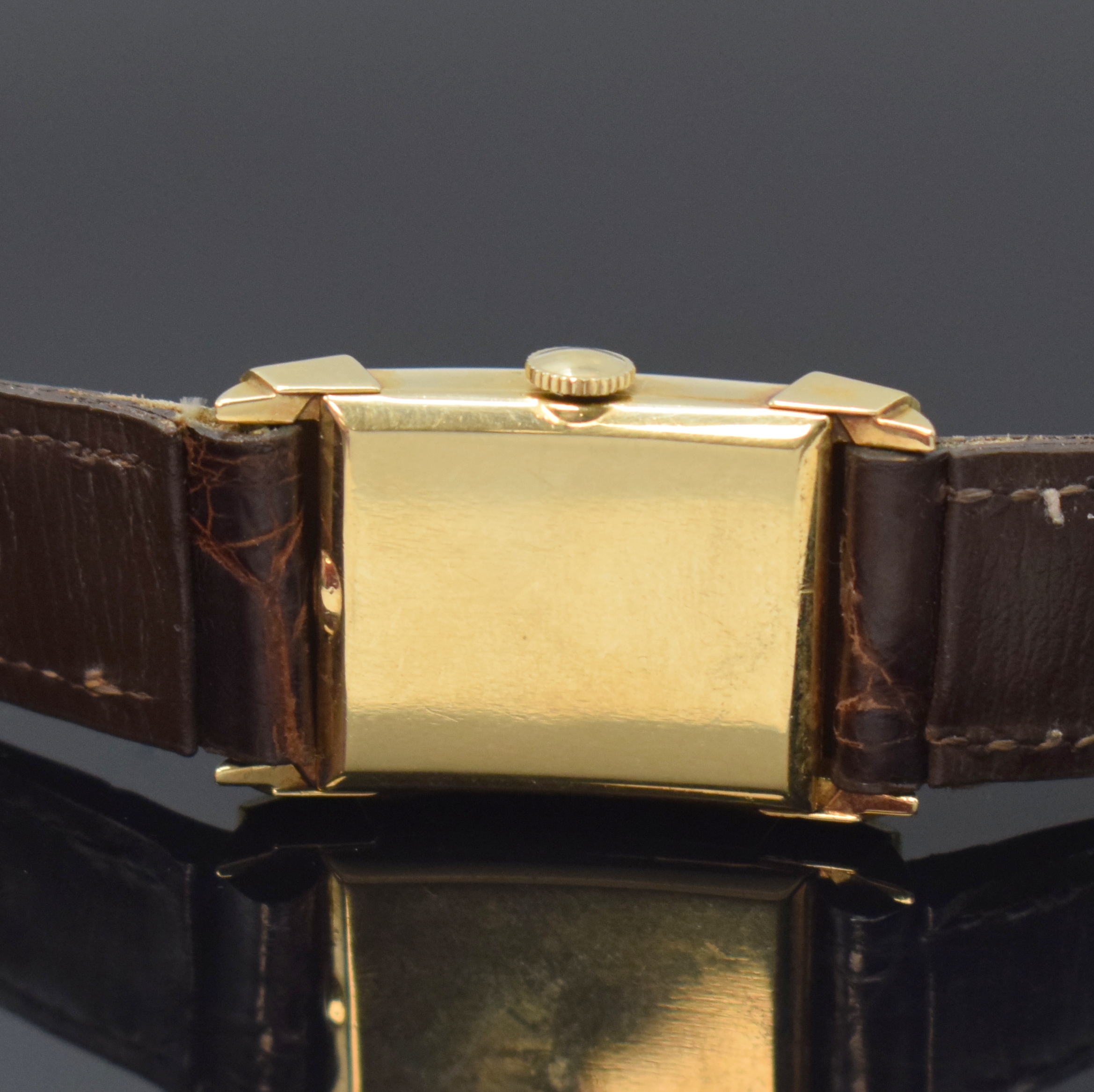 Detail m: CONCORD, WALTHAM und ALPINA 3 Armbanduhren in GG 585/000, Schweiz/USA 1930er Jahre, Handaufzug, Böden gedr. (1x m. Widmung), silb. Zifferblätter ...