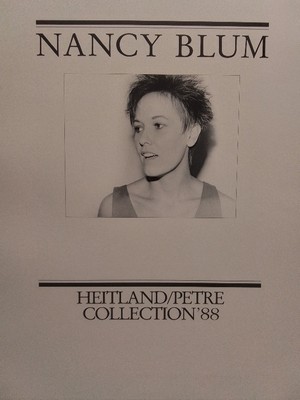 26888436a - Nancy Blum, geb. 1963 USA, Floral pattern field, Farblithographie, sign. und dat. 88, ...