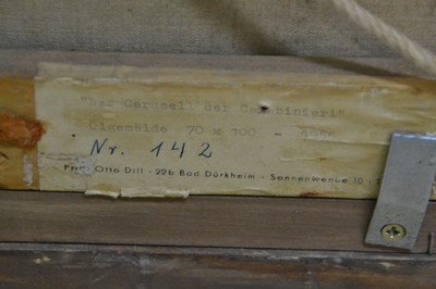 26888765d - Otto Dill, 1884 Neustadt/Wstr. - 1957 Bad Dürkheim, "Das Carussel der ...