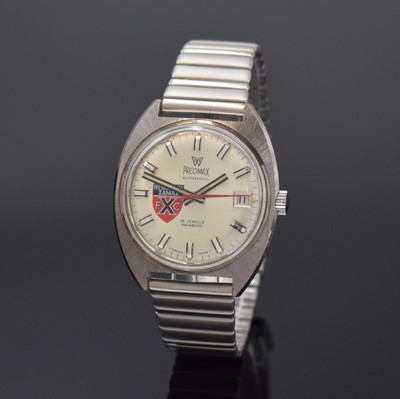 Image 26888865 - PRECIMAX / Neuchatel XAMAX FXC Armbanduhr, Schweiz um 1970, Automatik, verchr. Geh., ...