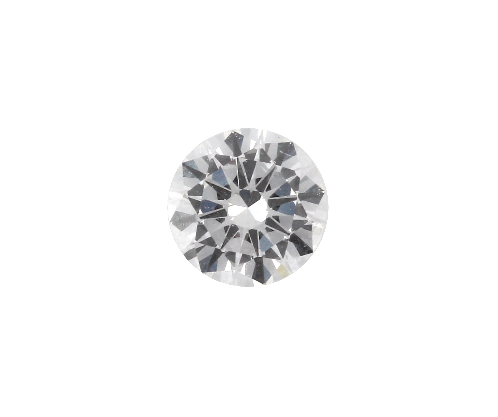 Detail a: Loser Brillant, ca. 0.39 ct feines Weiß-Weiß/ vs 2, Ausfassware