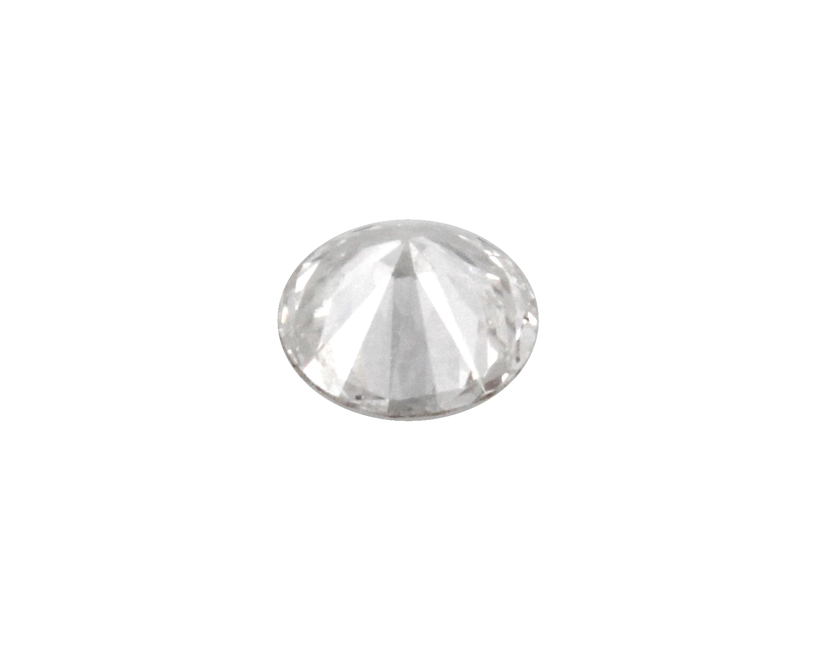 Detail b: Loser Brillant, ca. 0.39 ct feines Weiß-Weiß/ vs 2, Ausfassware