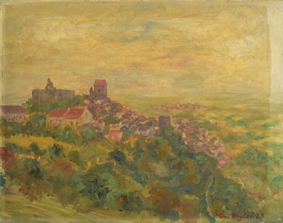26888922a - Toni Vogler, Palatinate artist of the 1st halfof the 20th century, 2 Palatinate ...
