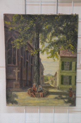 26888922b - Toni Vogler, Palatinate artist of the 1st halfof the 20th century, 2 Palatinate ...
