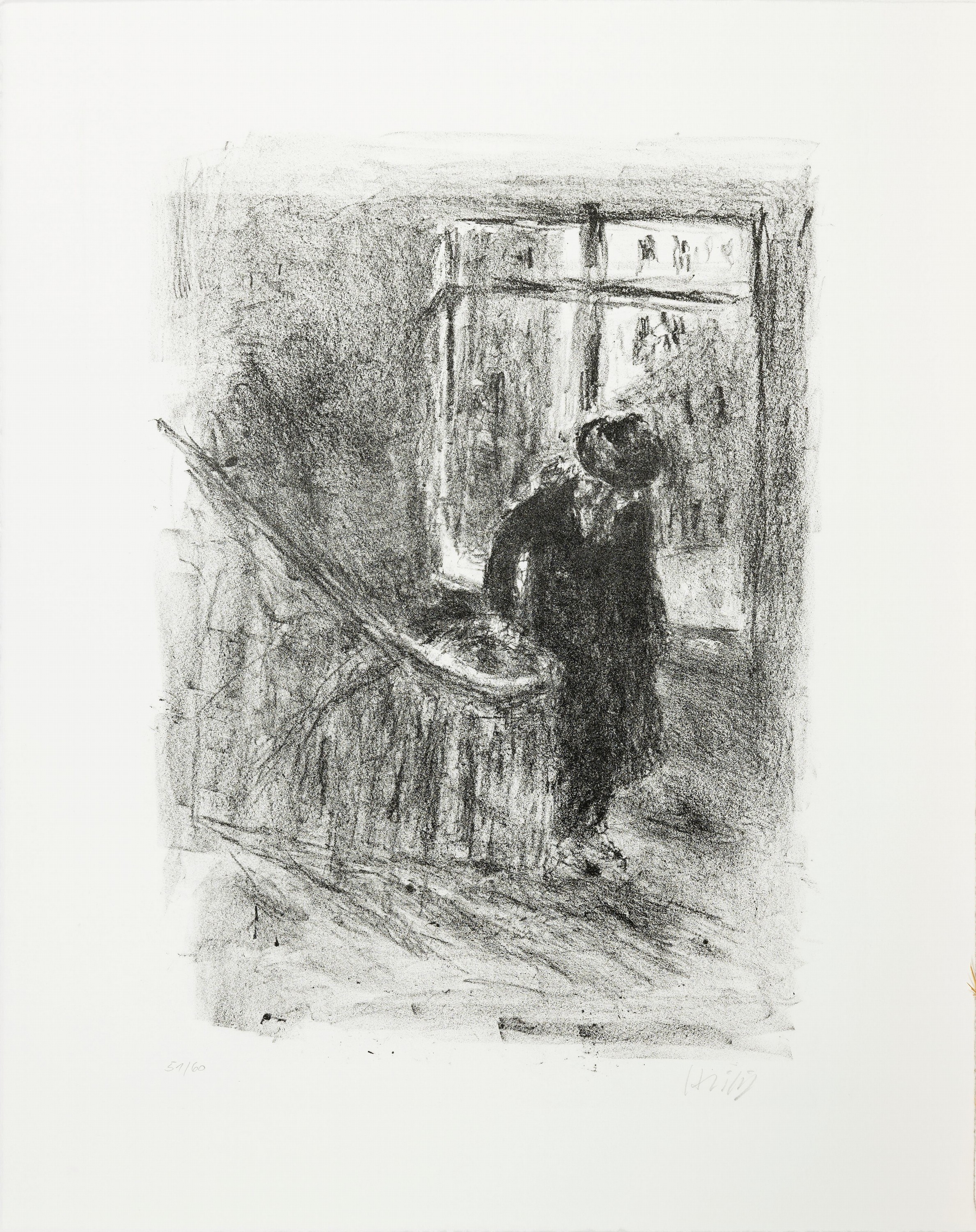 Detail l: Bernhard Heisig, 1925-2011, komplettes Mappenwerk bestehend aus: 6 Lithografien auf dickem BFK-Rives- Büttenpapier mit Wasserzeichen, Titel:" ...