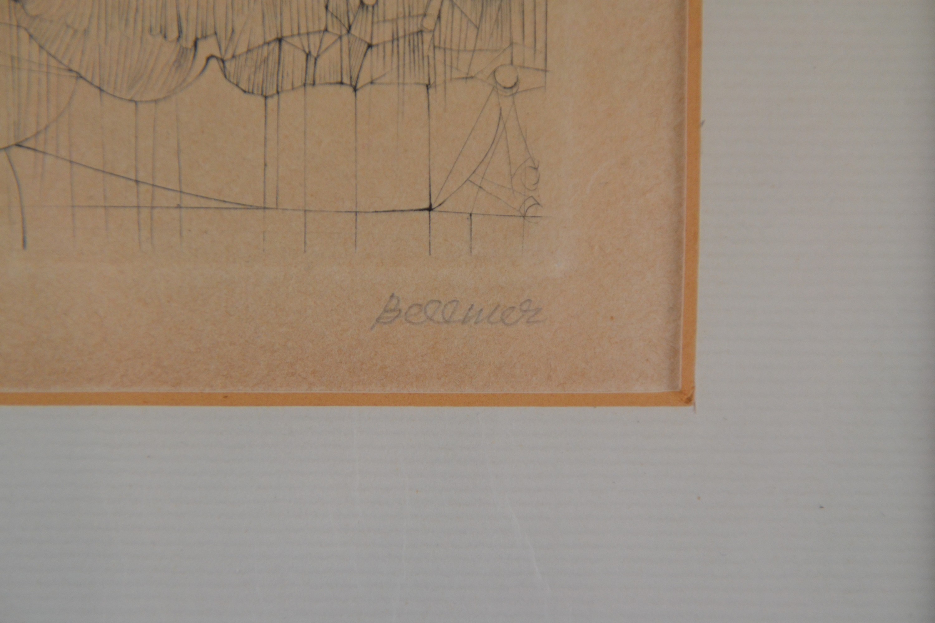 Detail c: Hans Bellmer, 1902 Katowice-1975 Paris, Radierung, erotische Komposition, rechts untenhandsigniert, Nummerierung unleserlich Ed. 147/150, Platte ...