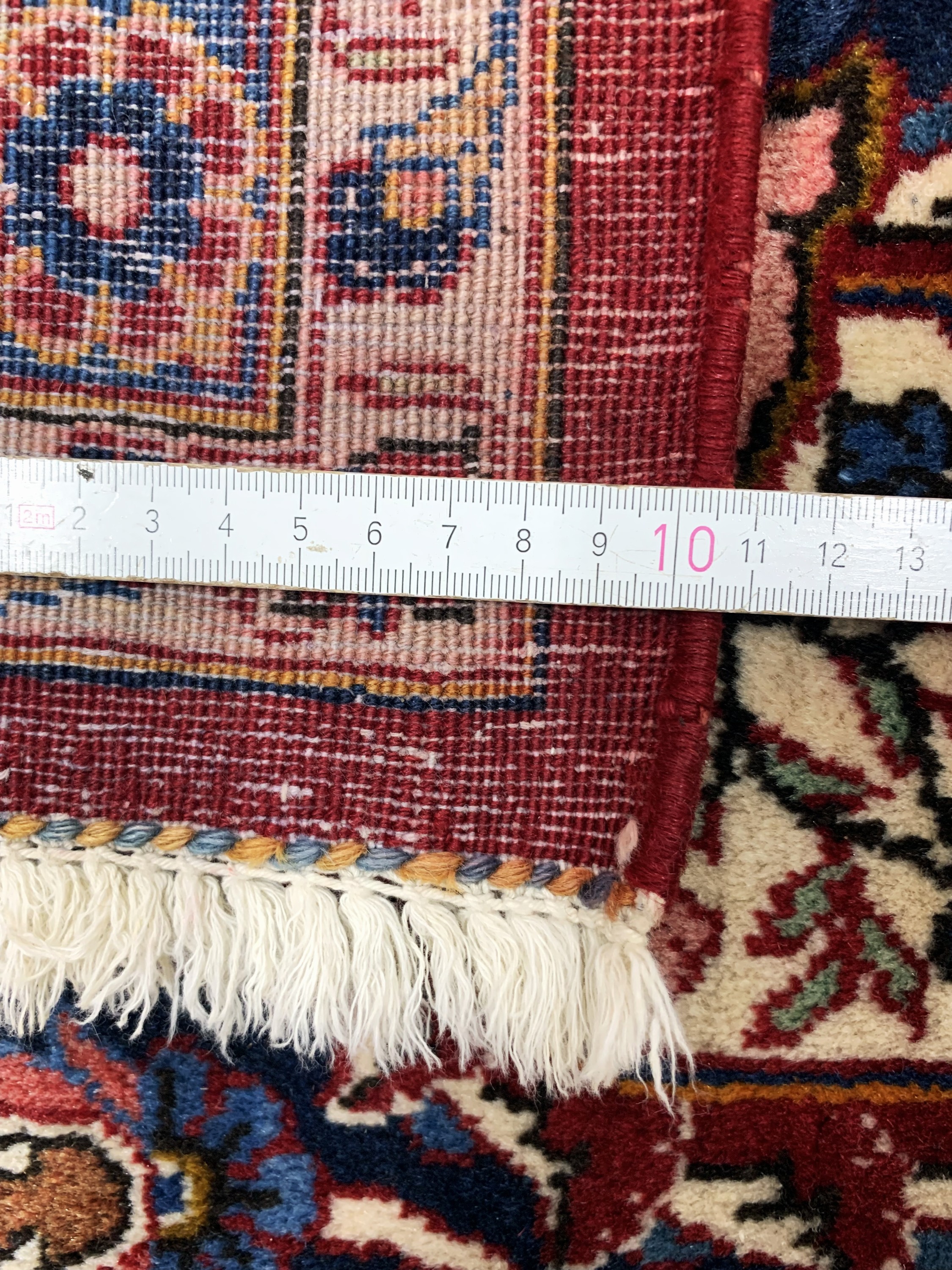 Detail h: Keschan Kork, Persien, Mitte 20.Jhd, Korkwolle auf Baumwolle, ca. 428 x 306 cm, EHZ: 2