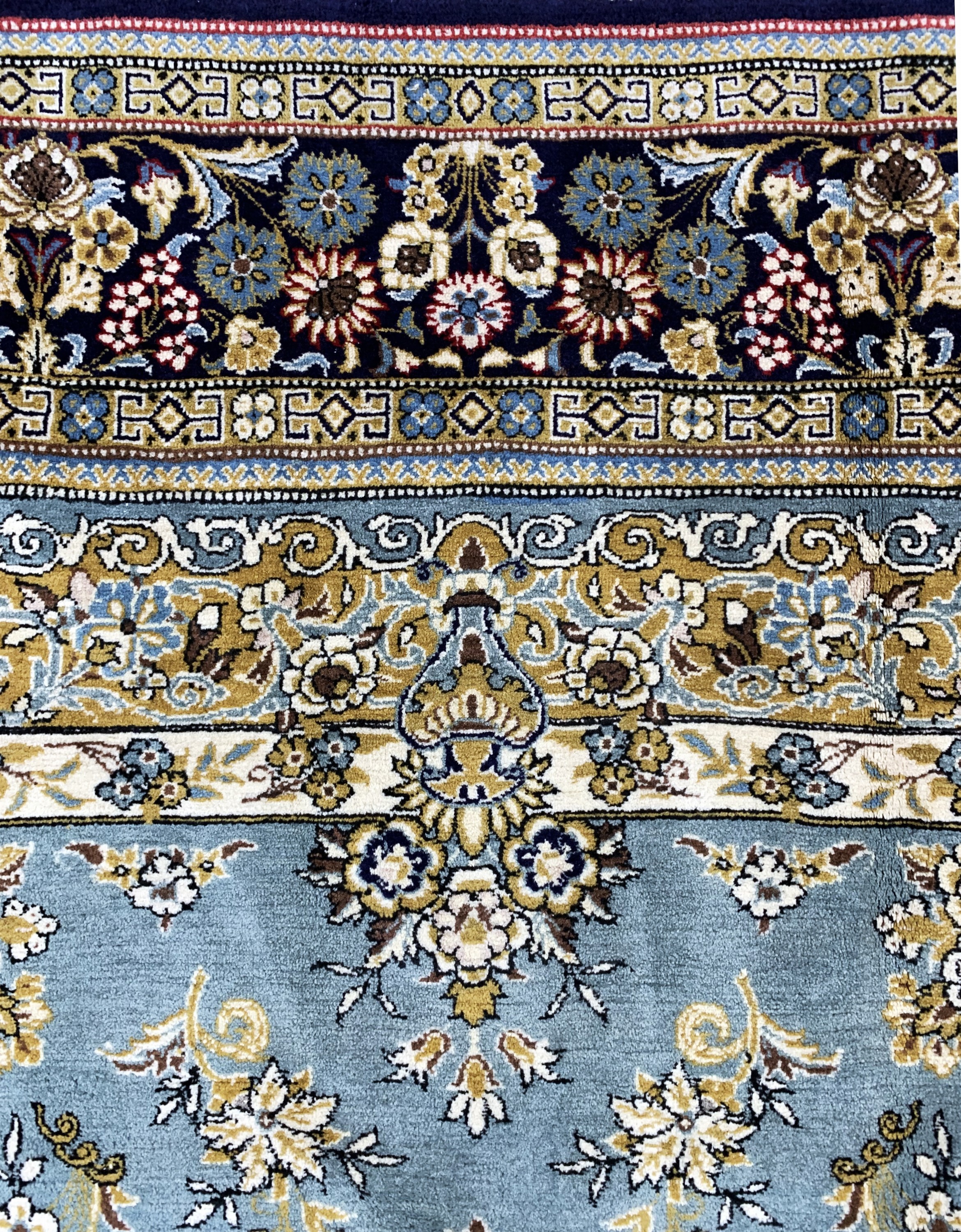 Detail f: Ghom alt, Persien, Mitte 20.Jhd, Wolle auf Baumwolle, ca. 335 x 215 cm, EHZ: 2(Abrasch)