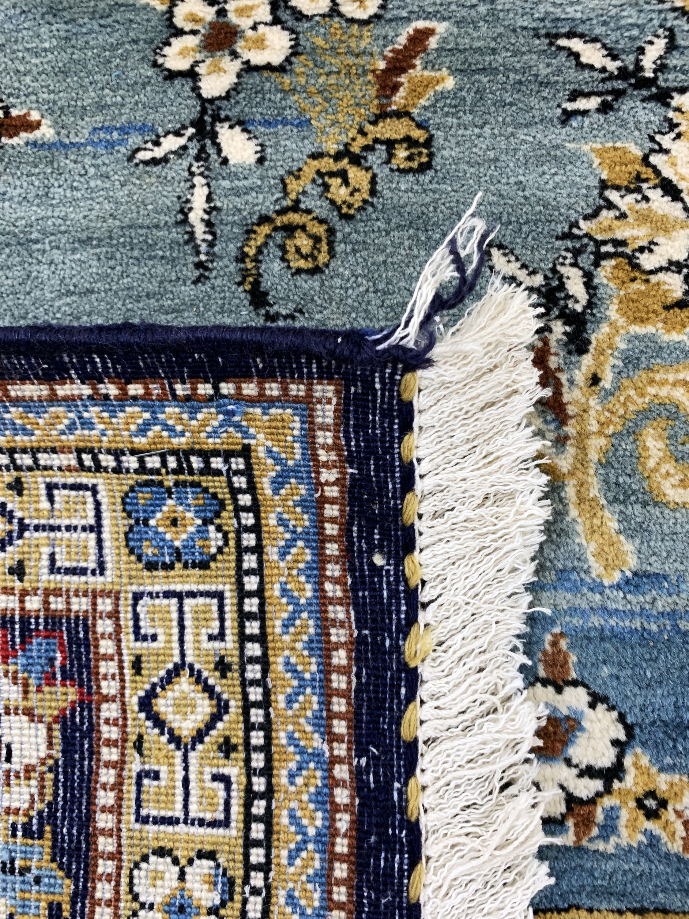 Detail h: Ghom alt, Persien, Mitte 20.Jhd, Wolle auf Baumwolle, ca. 335 x 215 cm, EHZ: 2(Abrasch)