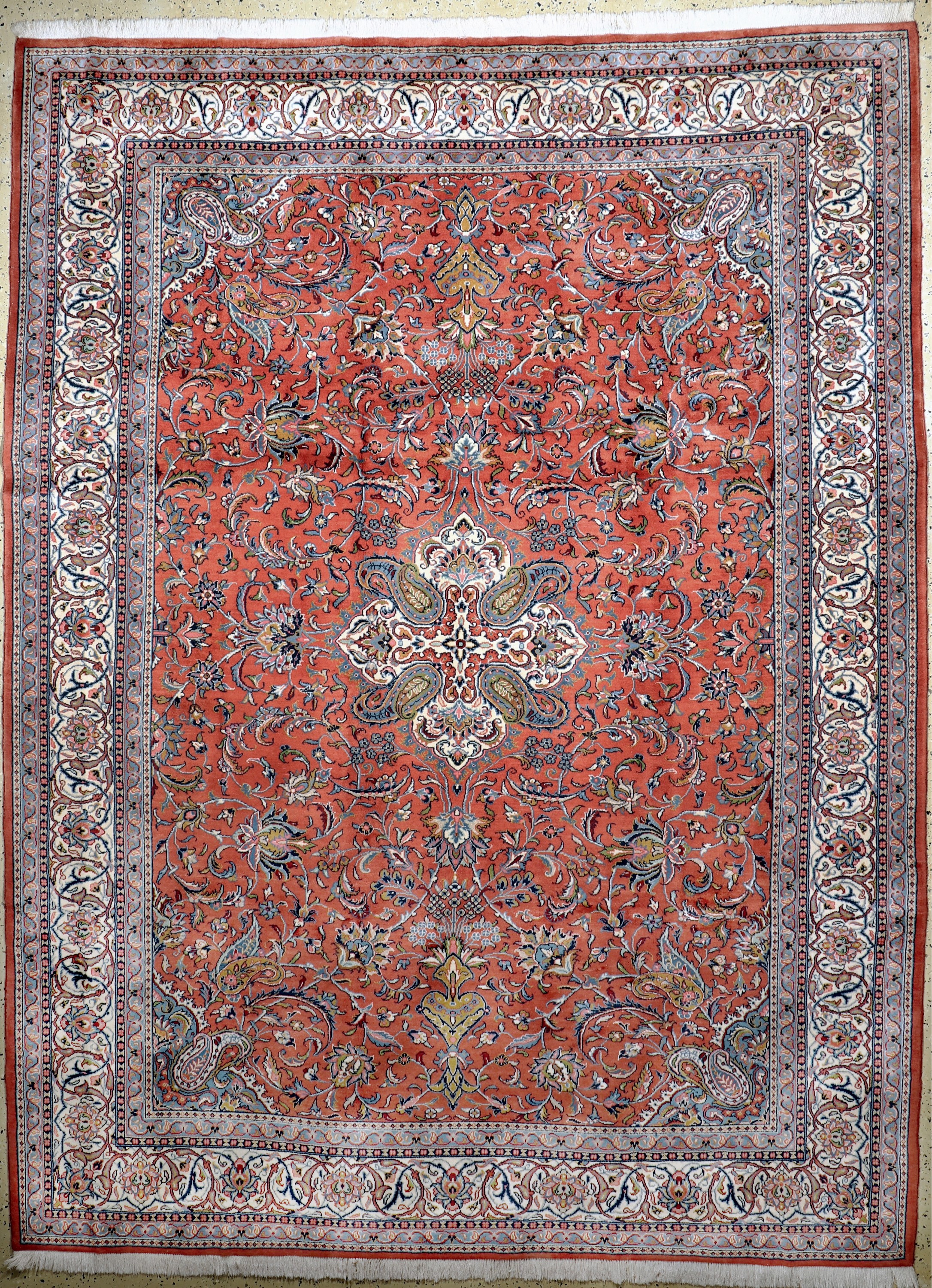 Sarogh, Persien, Ende 20.Jhd, Wolle auf Baumwolle, ca. 334 x 251 cm, EHZ: 1-2(nahezu Neuwertig).
