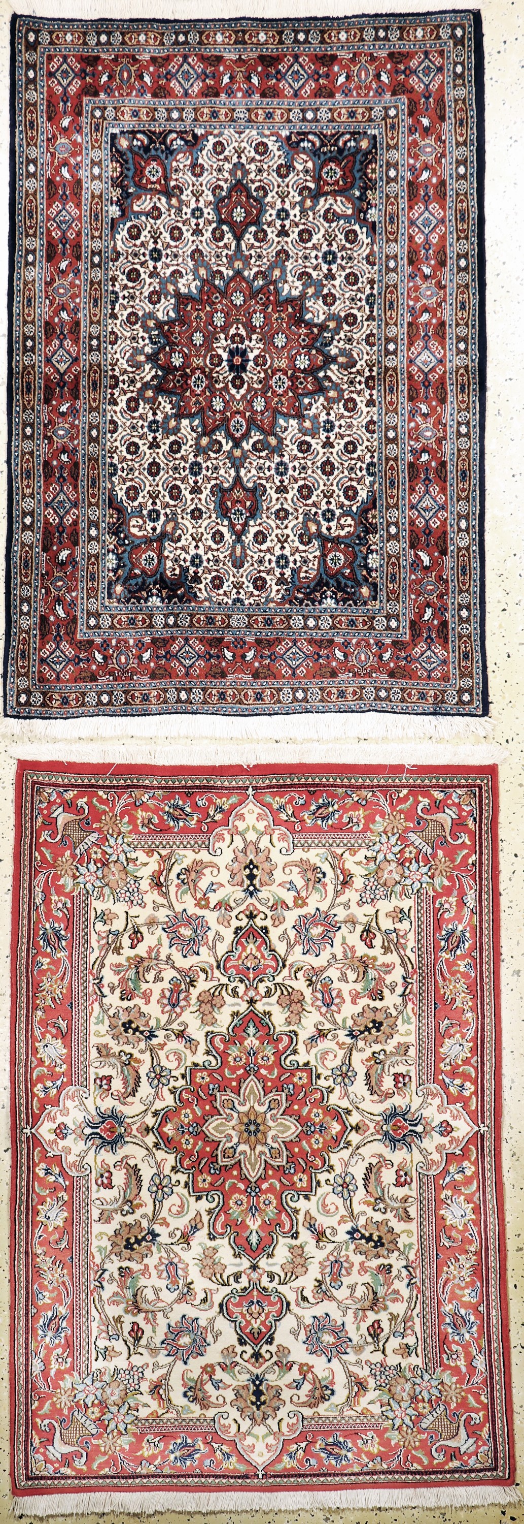 Mud fein & Ghom Kork, Persien, Ende 20.Jhd, Korkwolle, ca. 150 x 104 cm, EHZ: 1-2