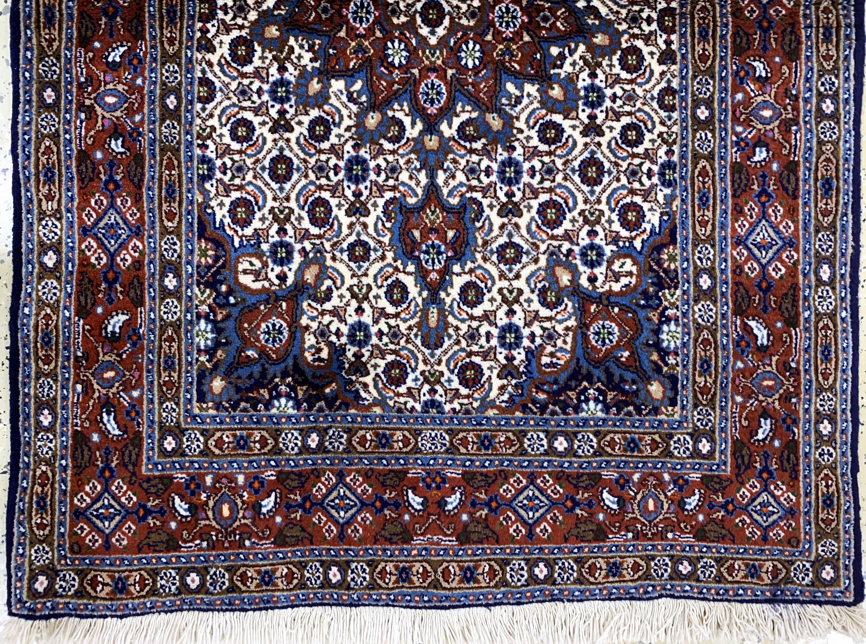 Detail f: Mud fein & Ghom Kork, Persien, Ende 20.Jhd, Korkwolle, ca. 150 x 104 cm, EHZ: 1-2