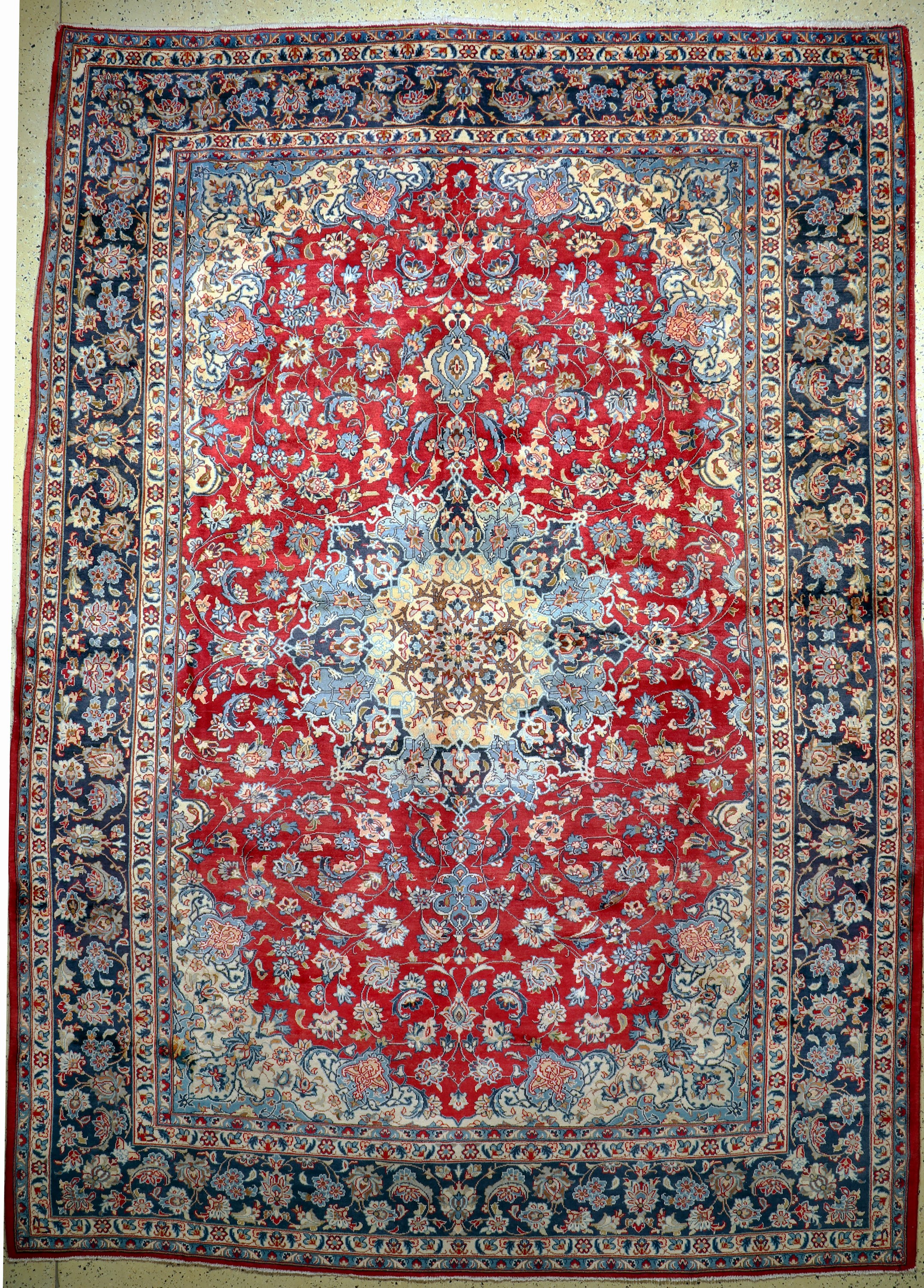 Nadjafabad , Persien, Wolle auf Baumwolle, ca. 408 x 297 cm, EHZ: 2
