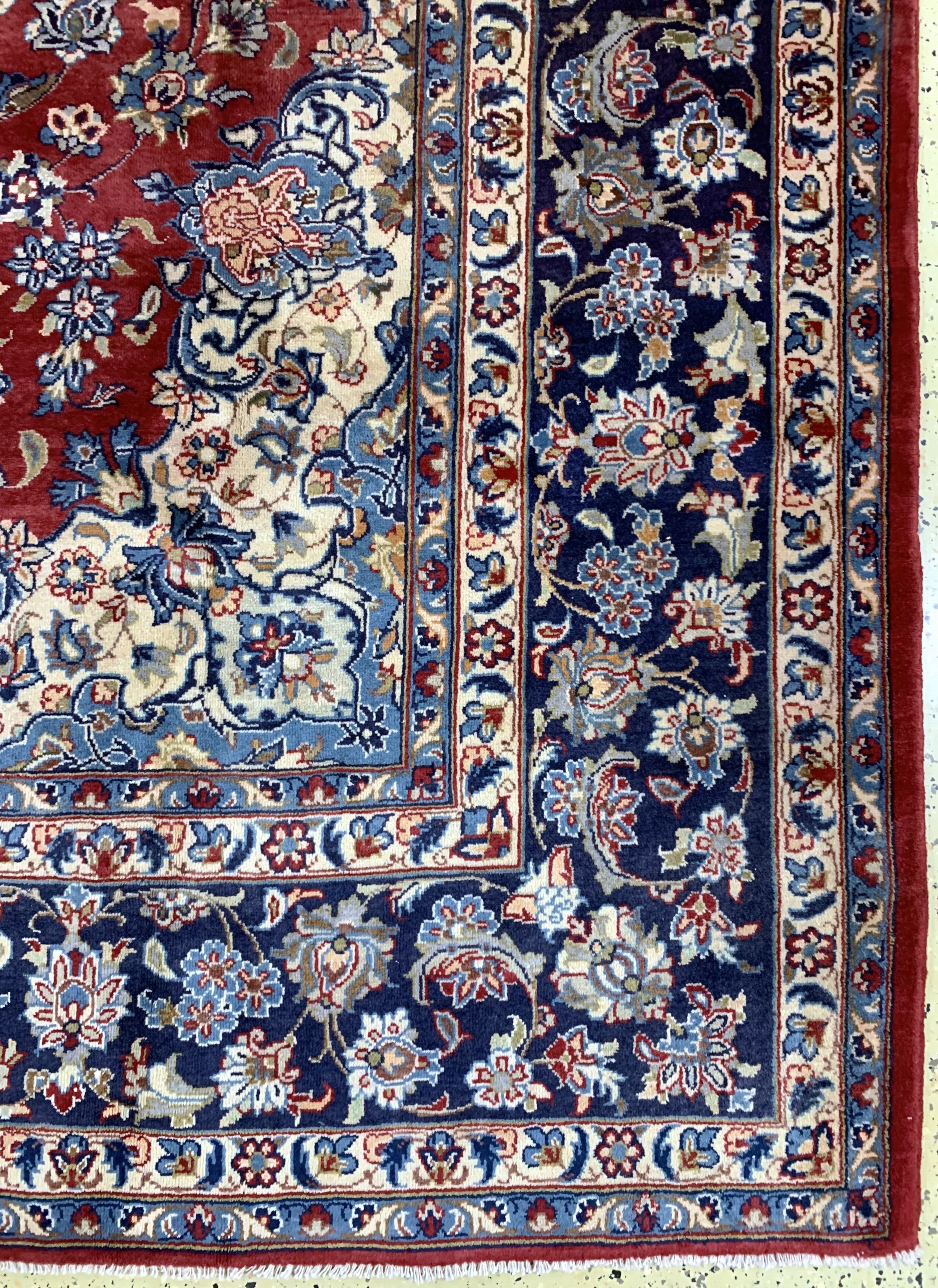 Detail a: Nadjafabad , Persien, Wolle auf Baumwolle, ca. 408 x 297 cm, EHZ: 2
