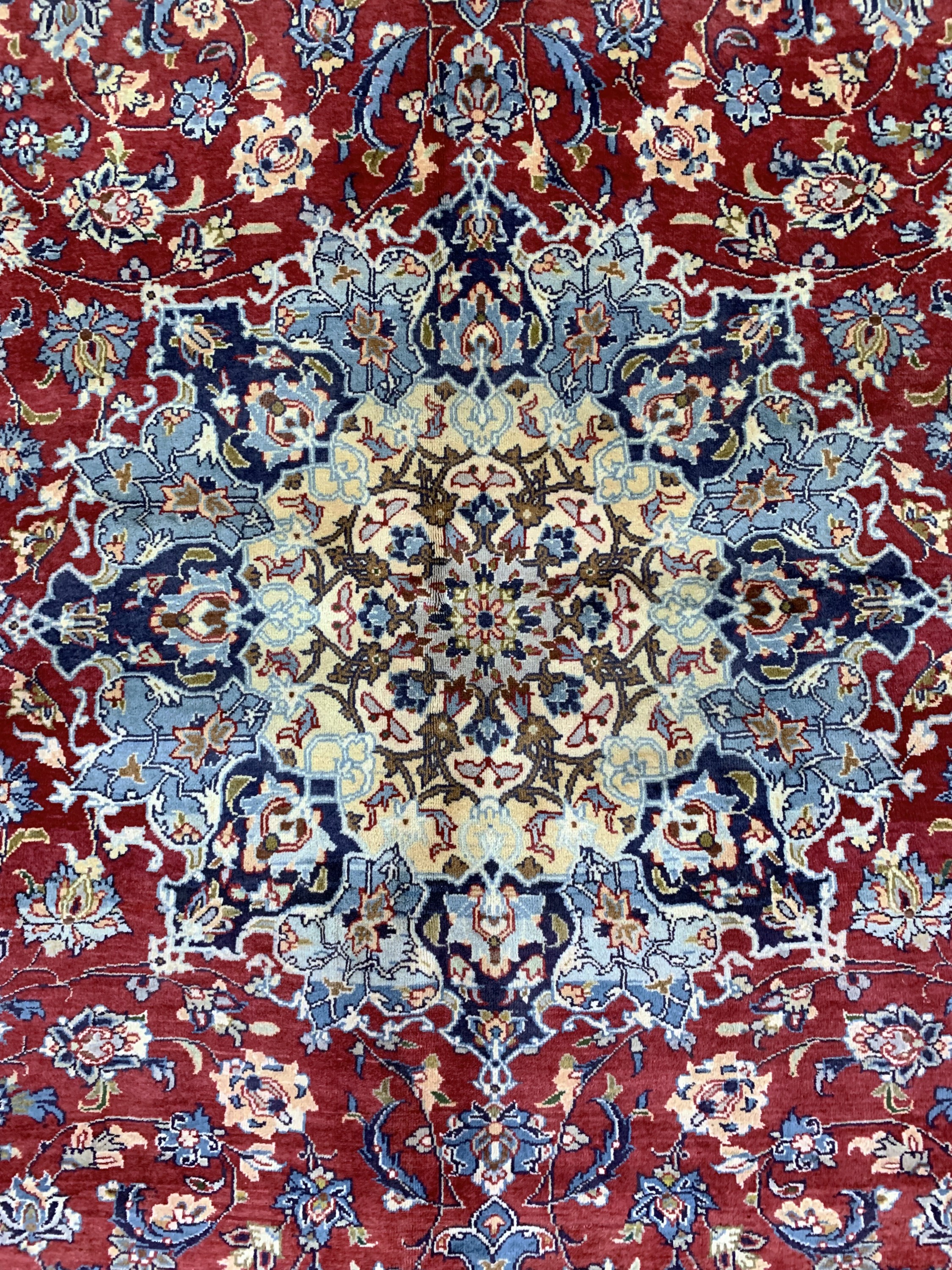 Detail c: Nadjafabad , Persien, Wolle auf Baumwolle, ca. 408 x 297 cm, EHZ: 2