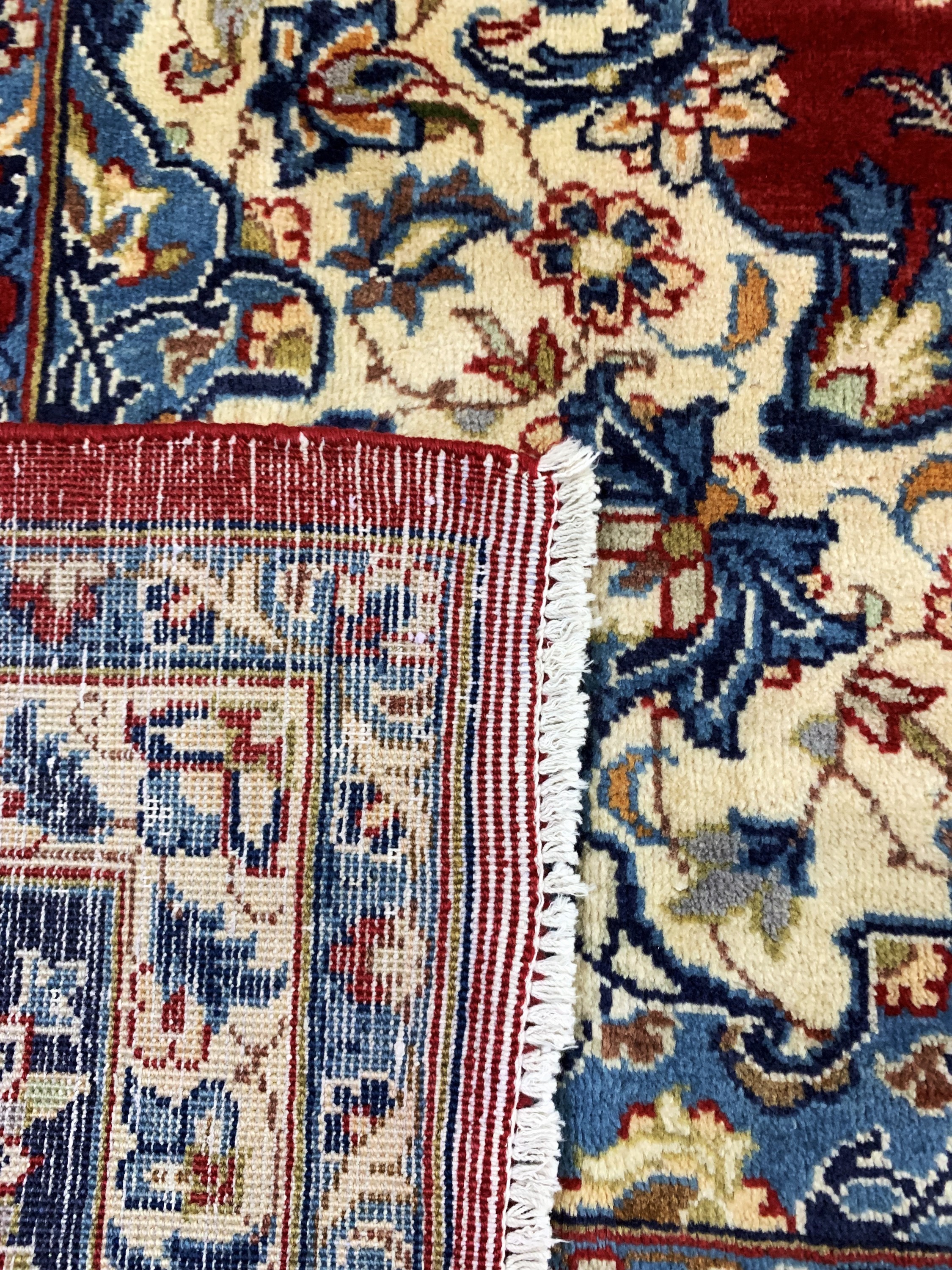 Detail h: Nadjafabad , Persien, Wolle auf Baumwolle, ca. 408 x 297 cm, EHZ: 2