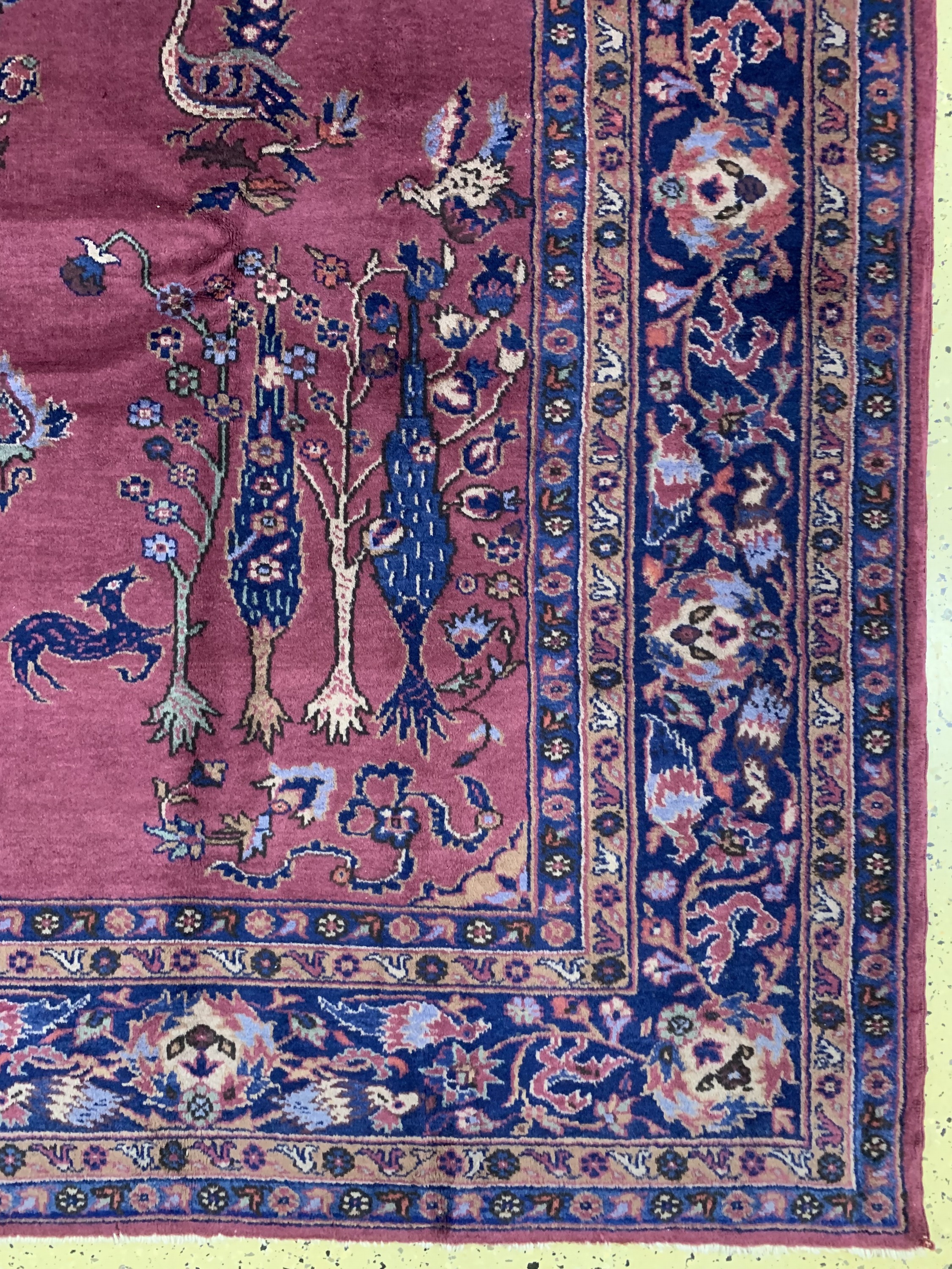 Detail a: Sivas alt, Türkei, Anfang 20.Jhd, Wolle aufBaumwolle, ca. 368 x 280 cm, EHZ: 3