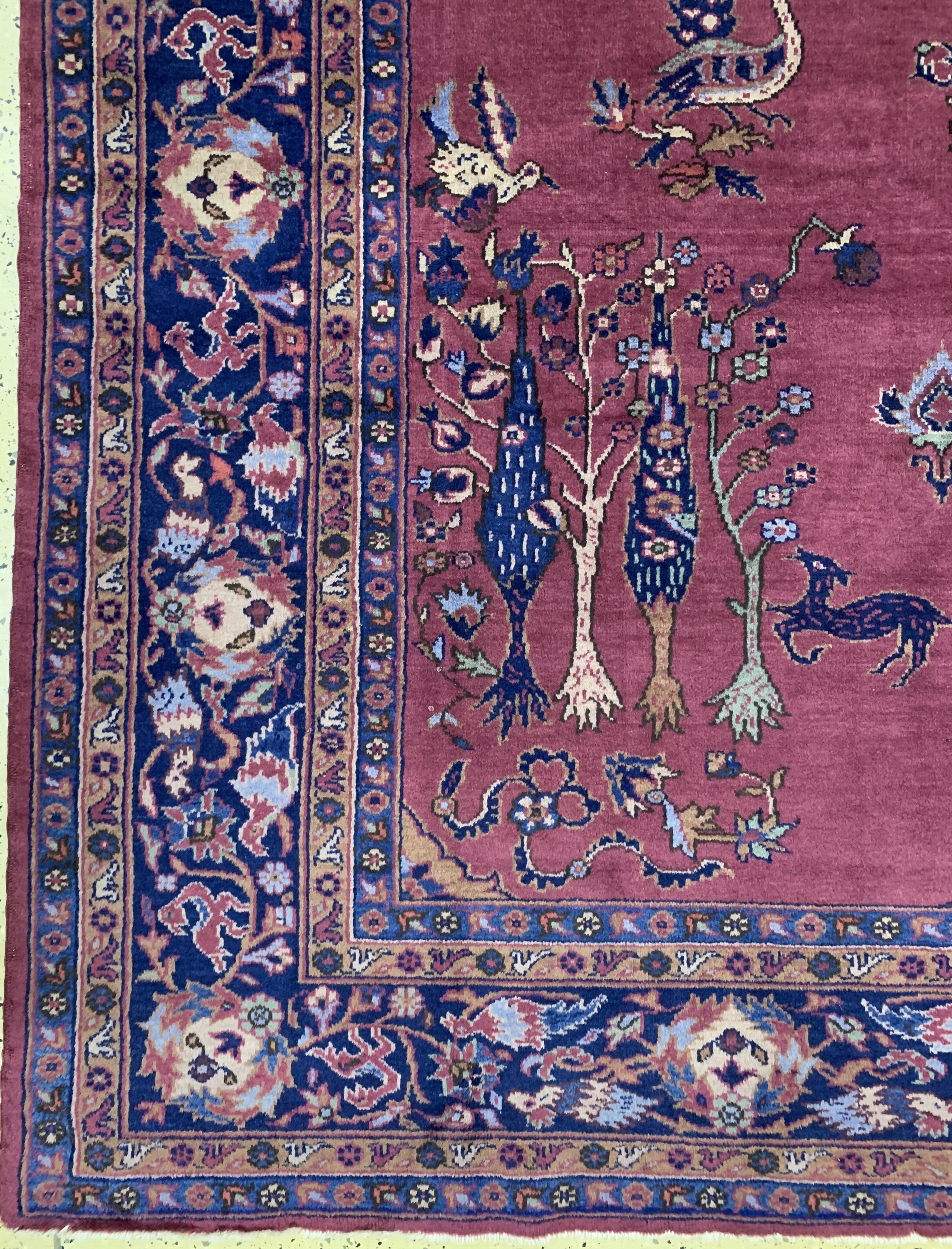 Detail b: Sivas alt, Türkei, Anfang 20.Jhd, Wolle aufBaumwolle, ca. 368 x 280 cm, EHZ: 3
