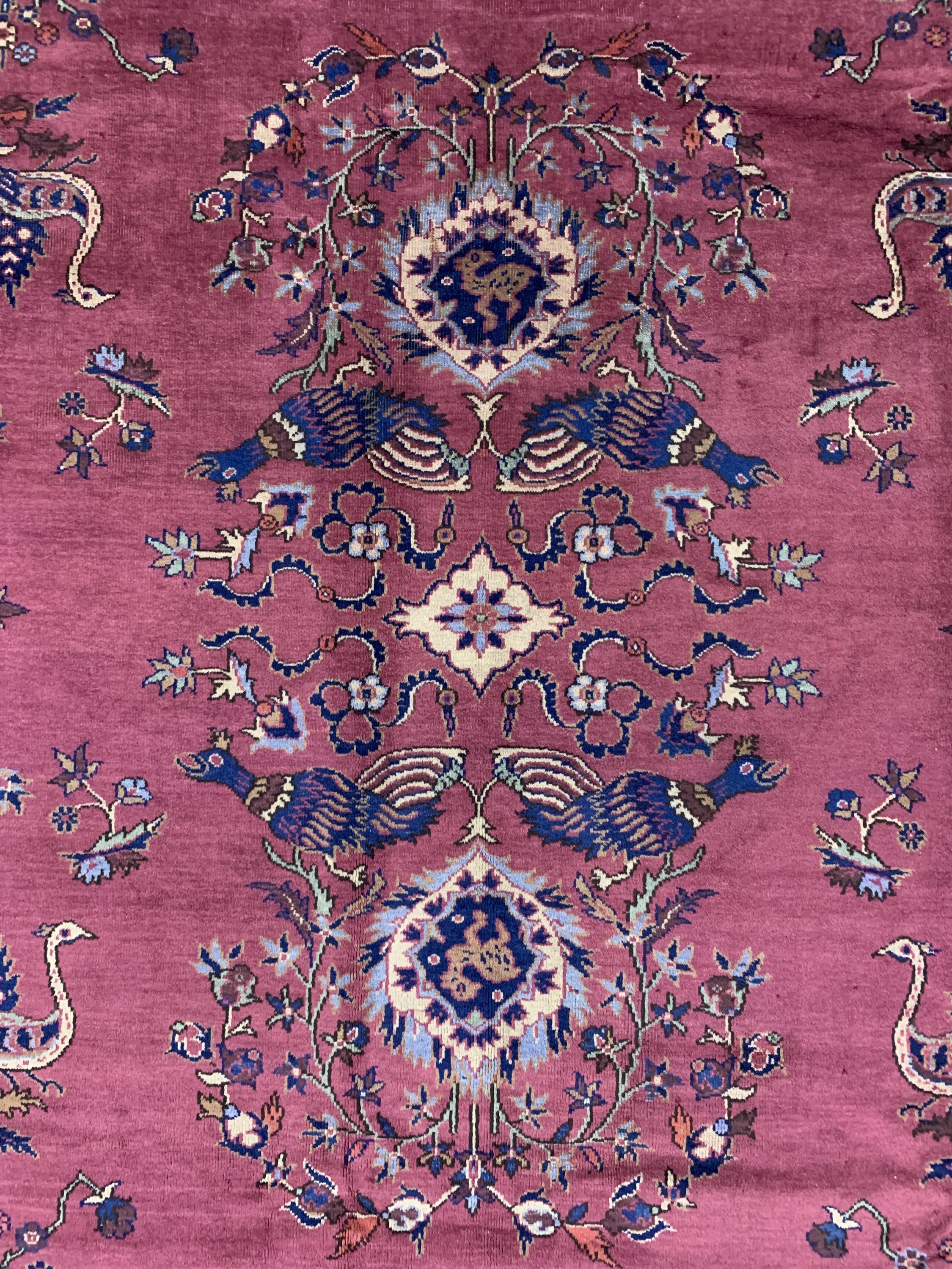 Detail c: Sivas alt, Türkei, Anfang 20.Jhd, Wolle aufBaumwolle, ca. 368 x 280 cm, EHZ: 3