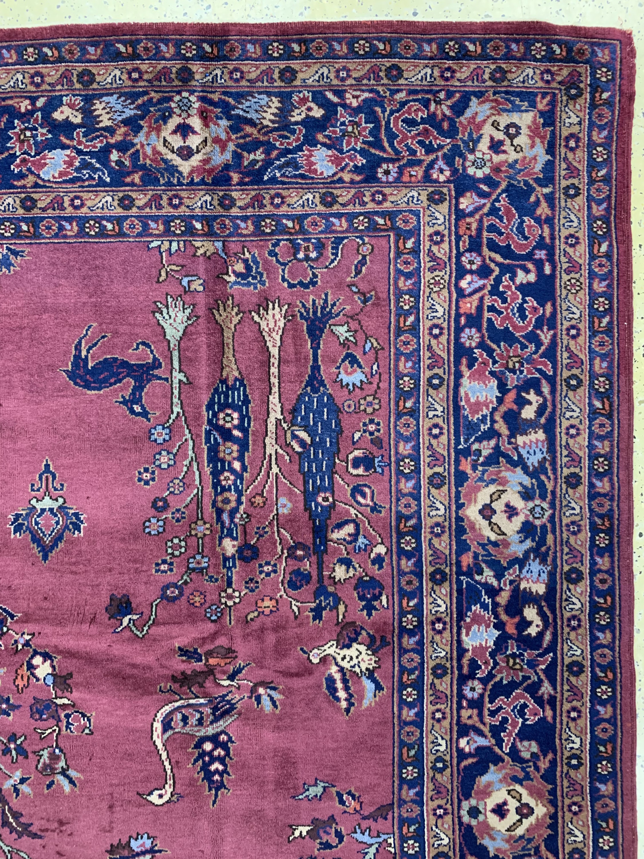 Detail f: Sivas alt, Türkei, Anfang 20.Jhd, Wolle aufBaumwolle, ca. 368 x 280 cm, EHZ: 3