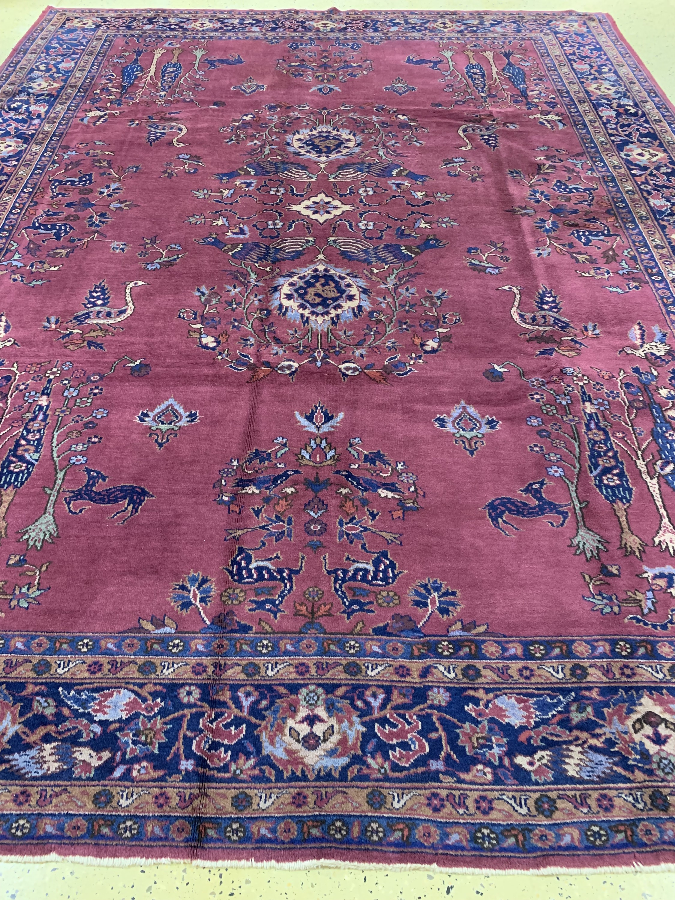 Detail g: Sivas alt, Türkei, Anfang 20.Jhd, Wolle aufBaumwolle, ca. 368 x 280 cm, EHZ: 3