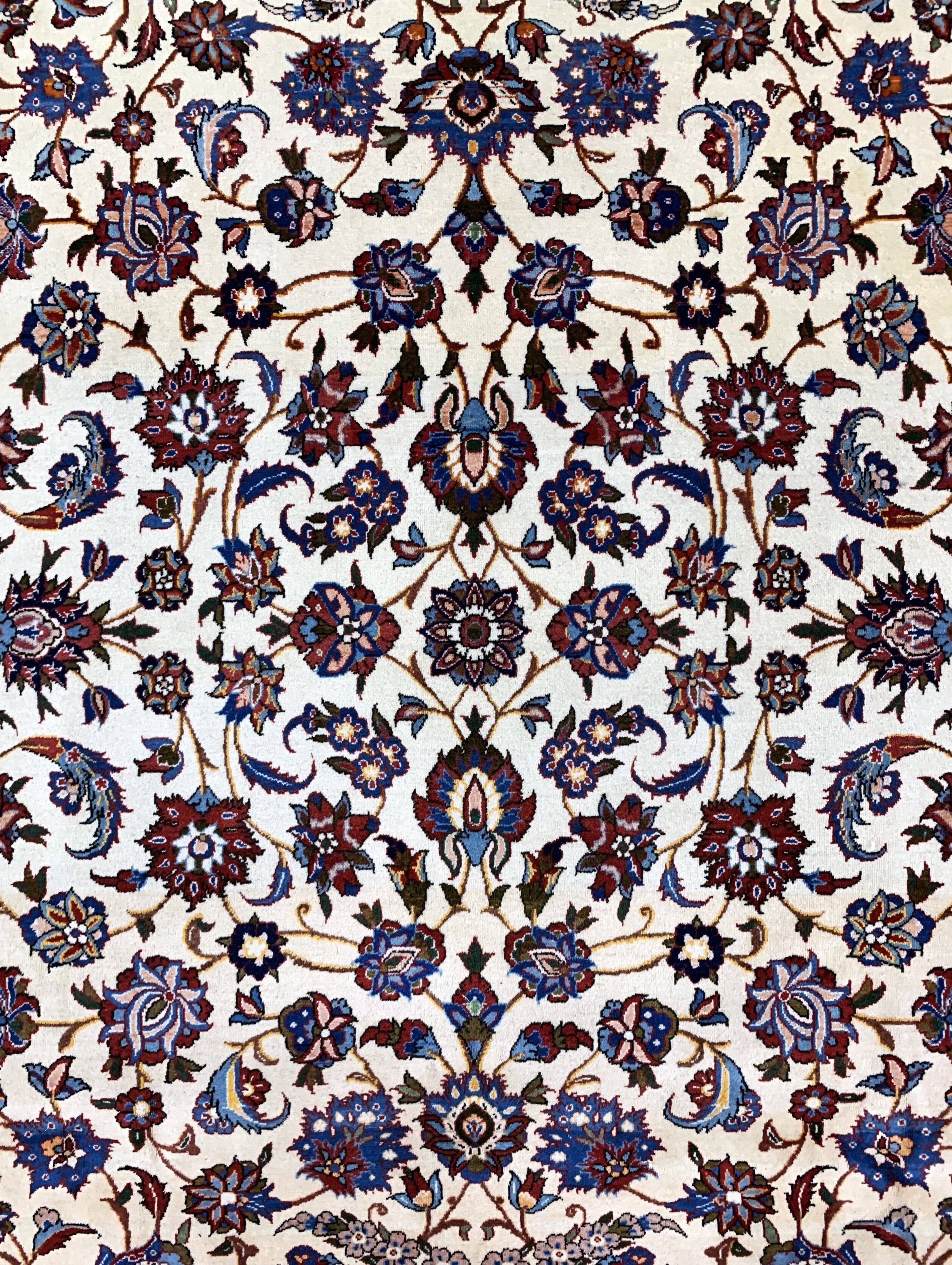 Detail c: Najafabad, Persien, Ende 20.Jhd, Wolle auf Baumwolle, ca. 335 x 235 cm, EHZ: 2