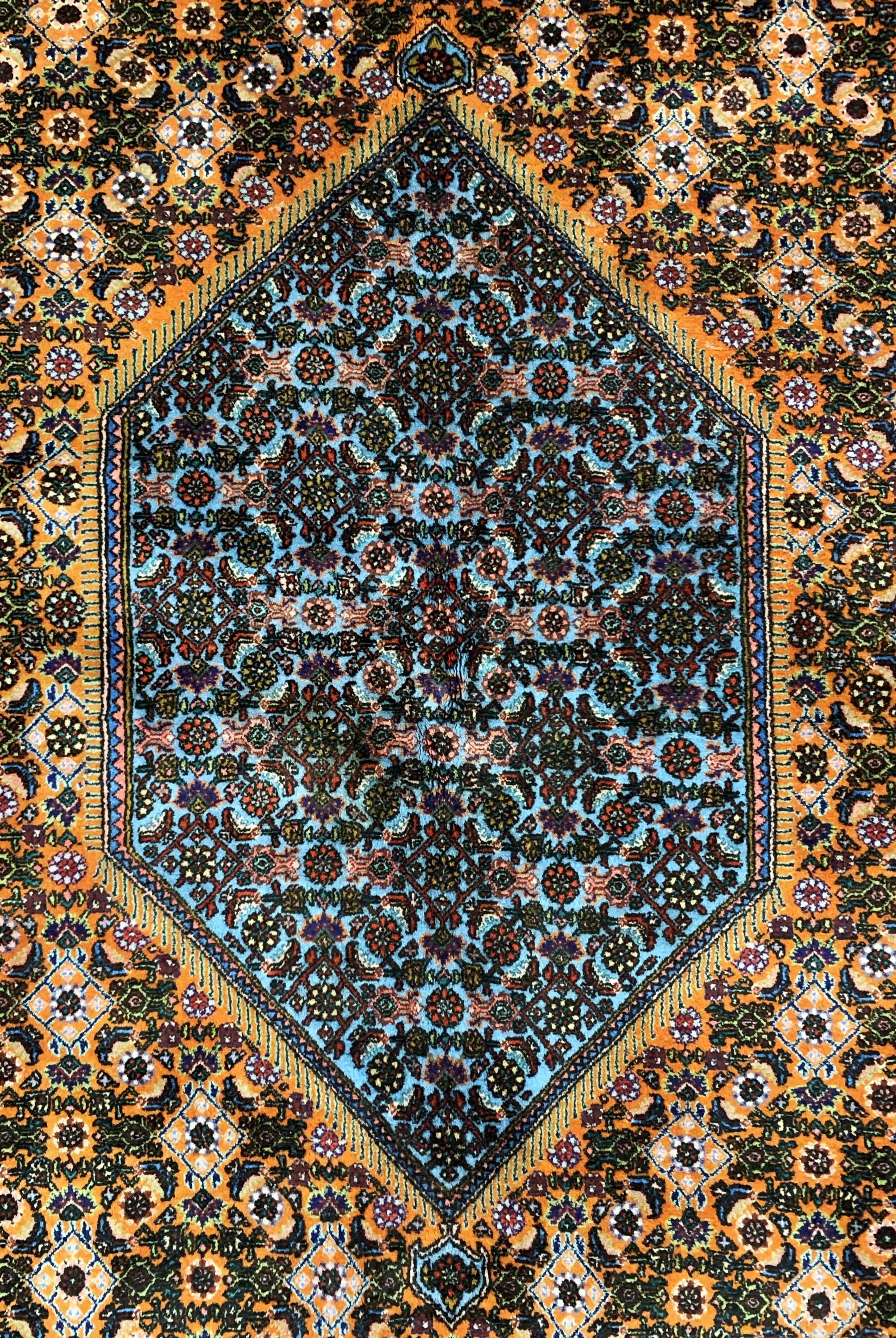 Detail c: Bidjar alt, Persien, Mitte 20.Jhd, Wolle auf Baumwolle, ca. 282 x 167 cm, EHZ: 1-2