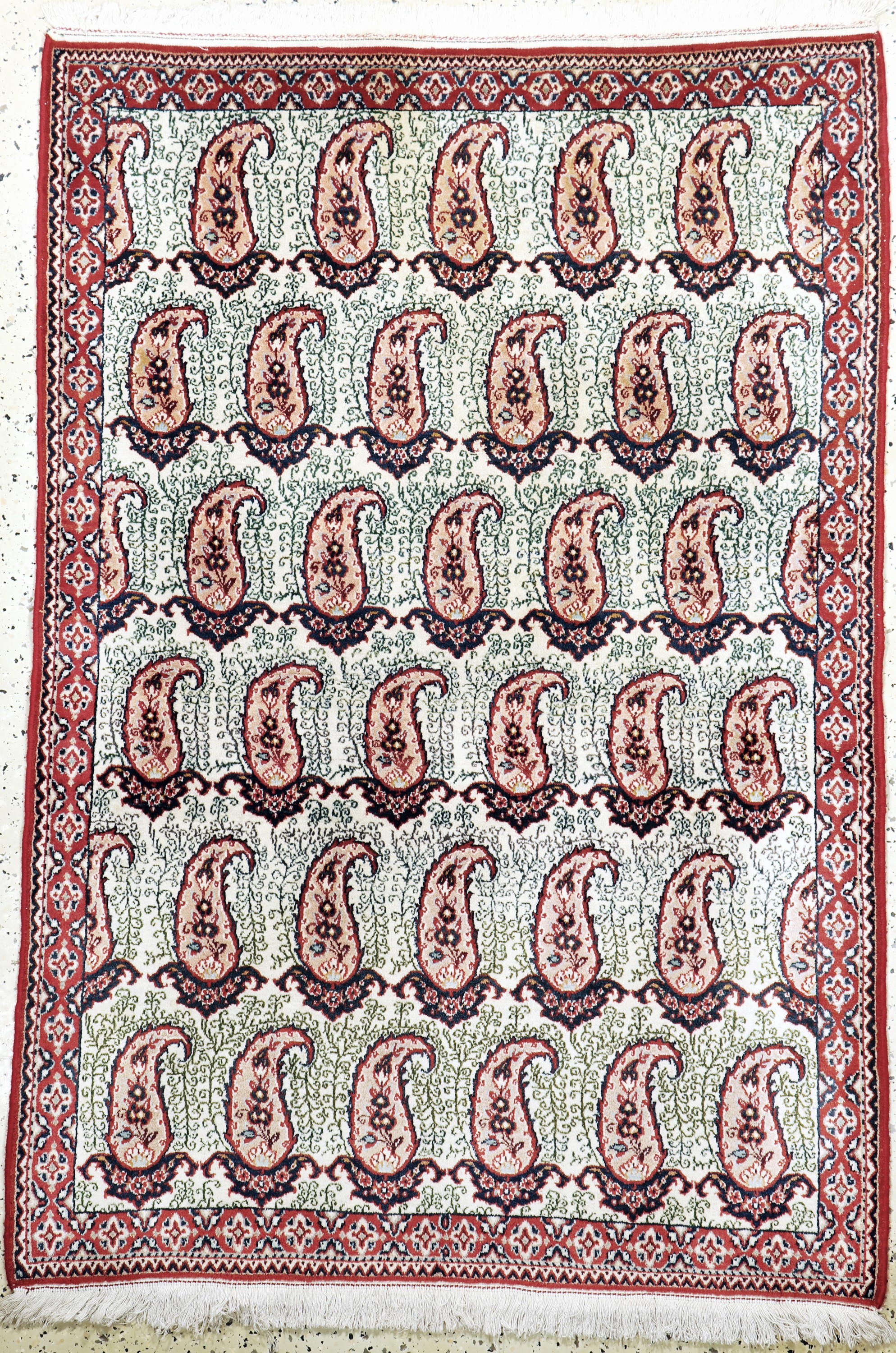 Najafabad, Persien, Mitte 20.Jhd, Wolle aufBaumwolle, ca. 150 x 106 cm, EHZ: 2