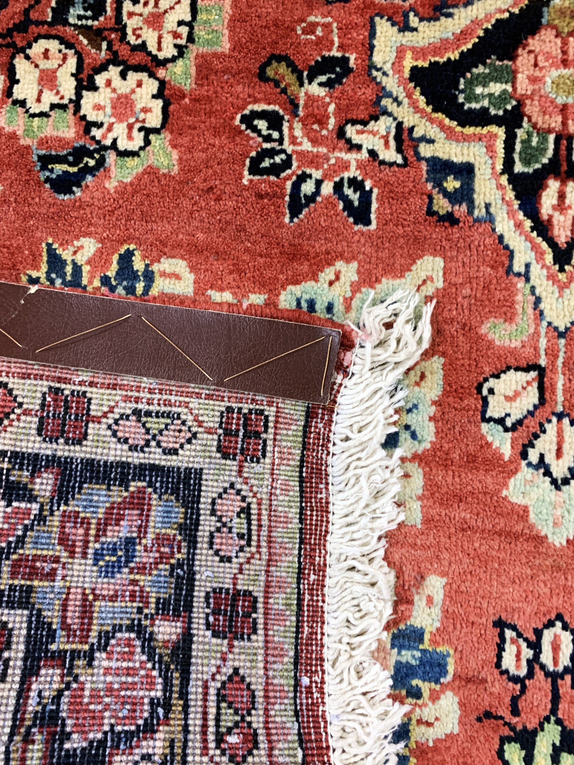 Detail e: Sarogh Mahal, Persien, Mitte 20.Jhd, Wolle auf Baumwolle, ca. 212 x 126 cm, EHZ: 2