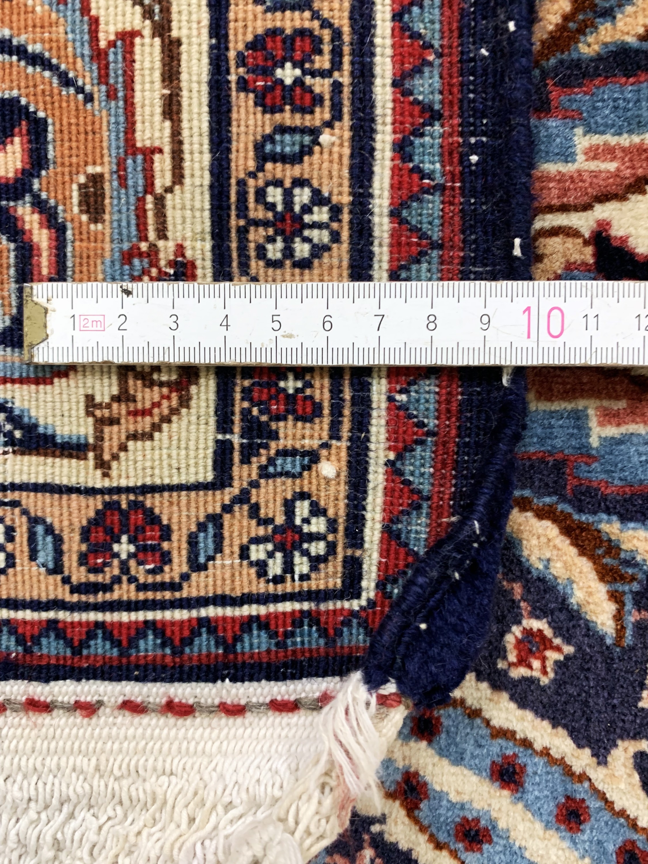 Detail e: Ghiasabad fein, Persien, Mitte 20.Jhd, Wolle auf Baumwolle, ca. 155 x 107 cm, EHZ: 2