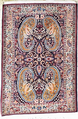 Image Ghiasabad fein, Persien, Mitte 20.Jhd, Wolle auf Baumwolle, ca. 155 x 107 cm, EHZ: 2