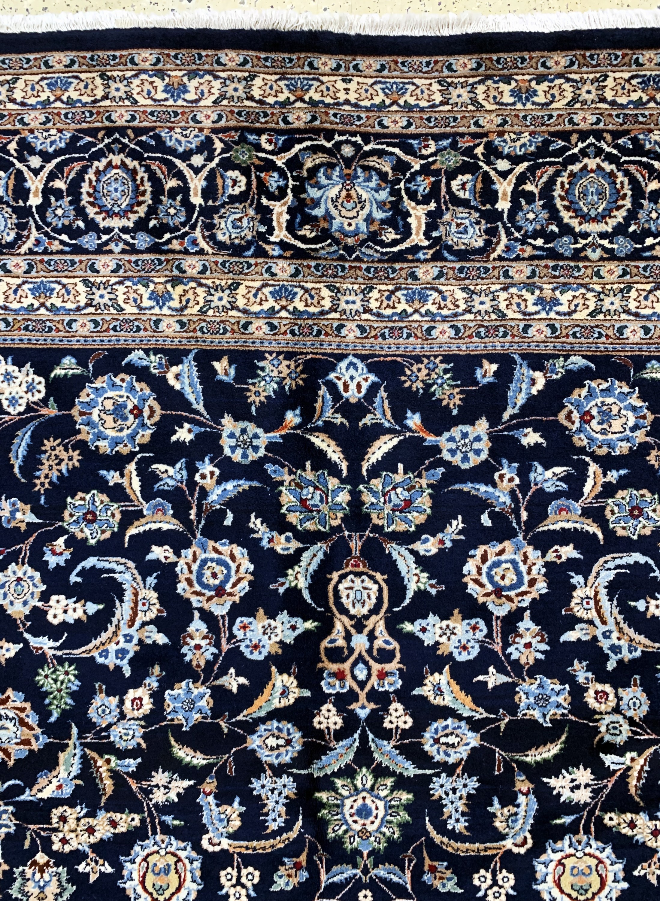 Detail e: Kaschmar, Persien, Ende 20.Jhd, Wolle auf Baumwolle, ca. 403 x 297 cm, EHZ: 1-2, (nahezuNeuwertig)
