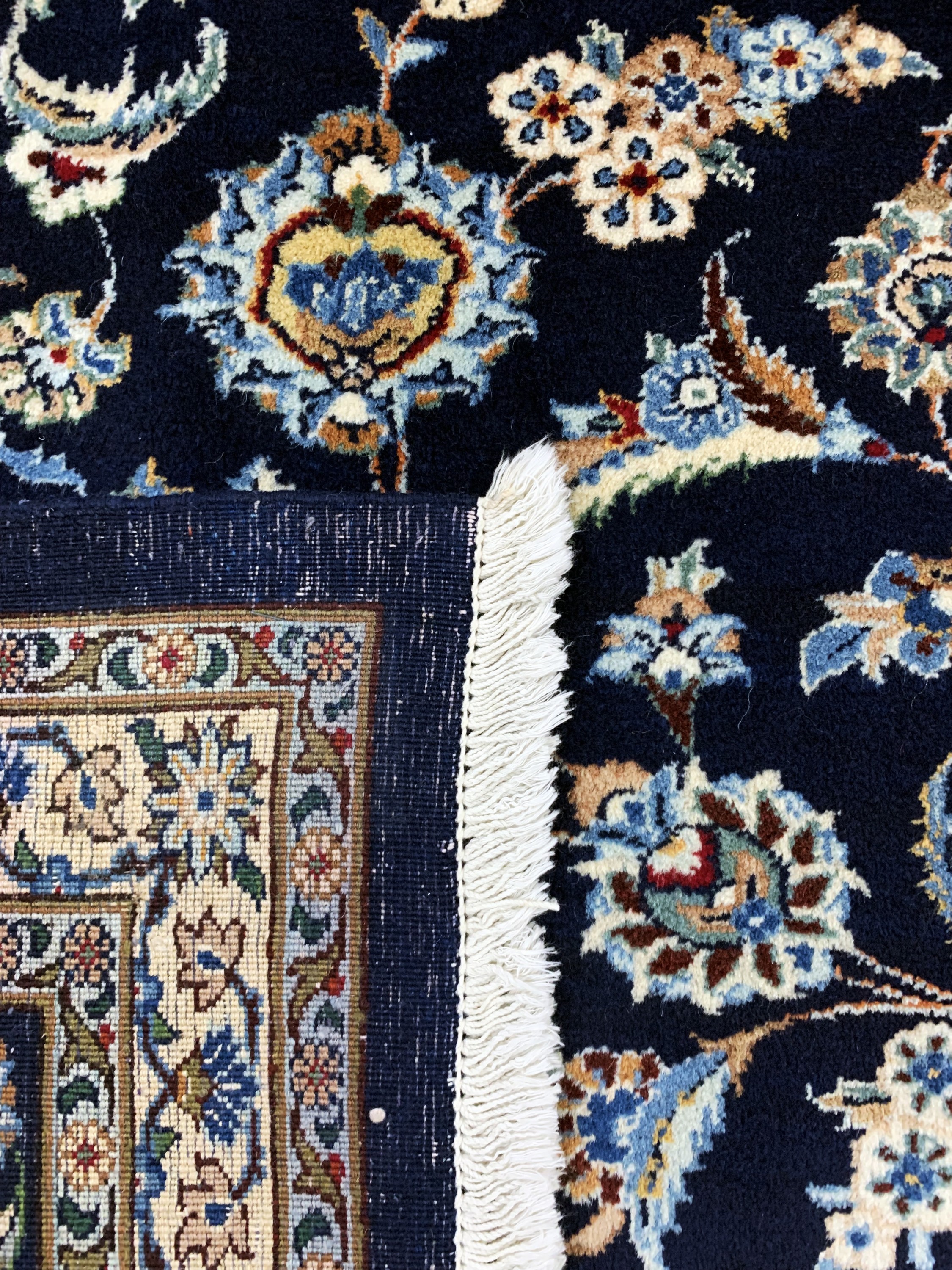 Detail h: Kaschmar, Persien, Ende 20.Jhd, Wolle auf Baumwolle, ca. 403 x 297 cm, EHZ: 1-2, (nahezuNeuwertig)