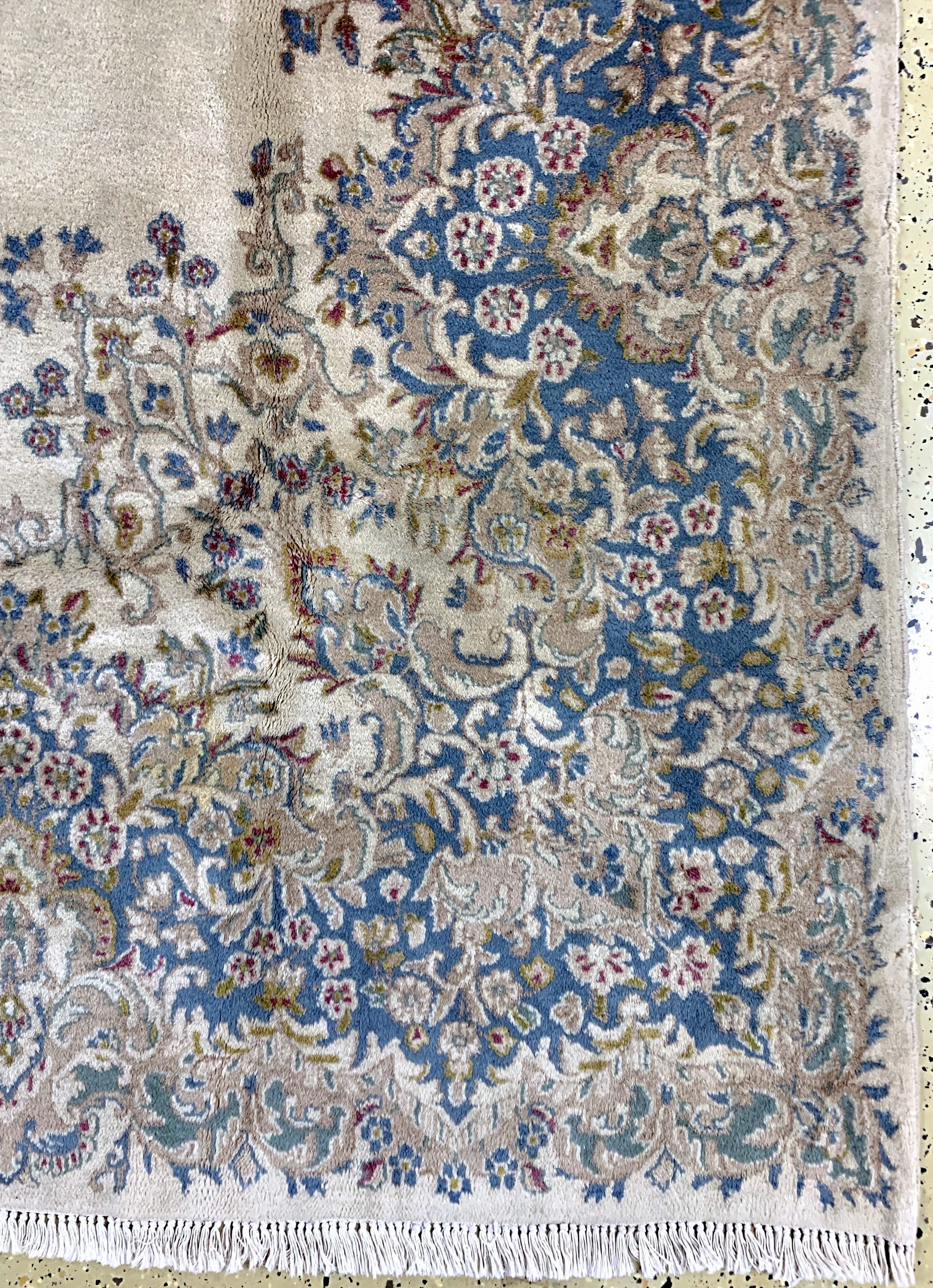 Detail a: Kerman, Persien, Ende 20.Jhd, Wolle auf Baumwolle, ca. 373 x 263 cm, EHZ: 2