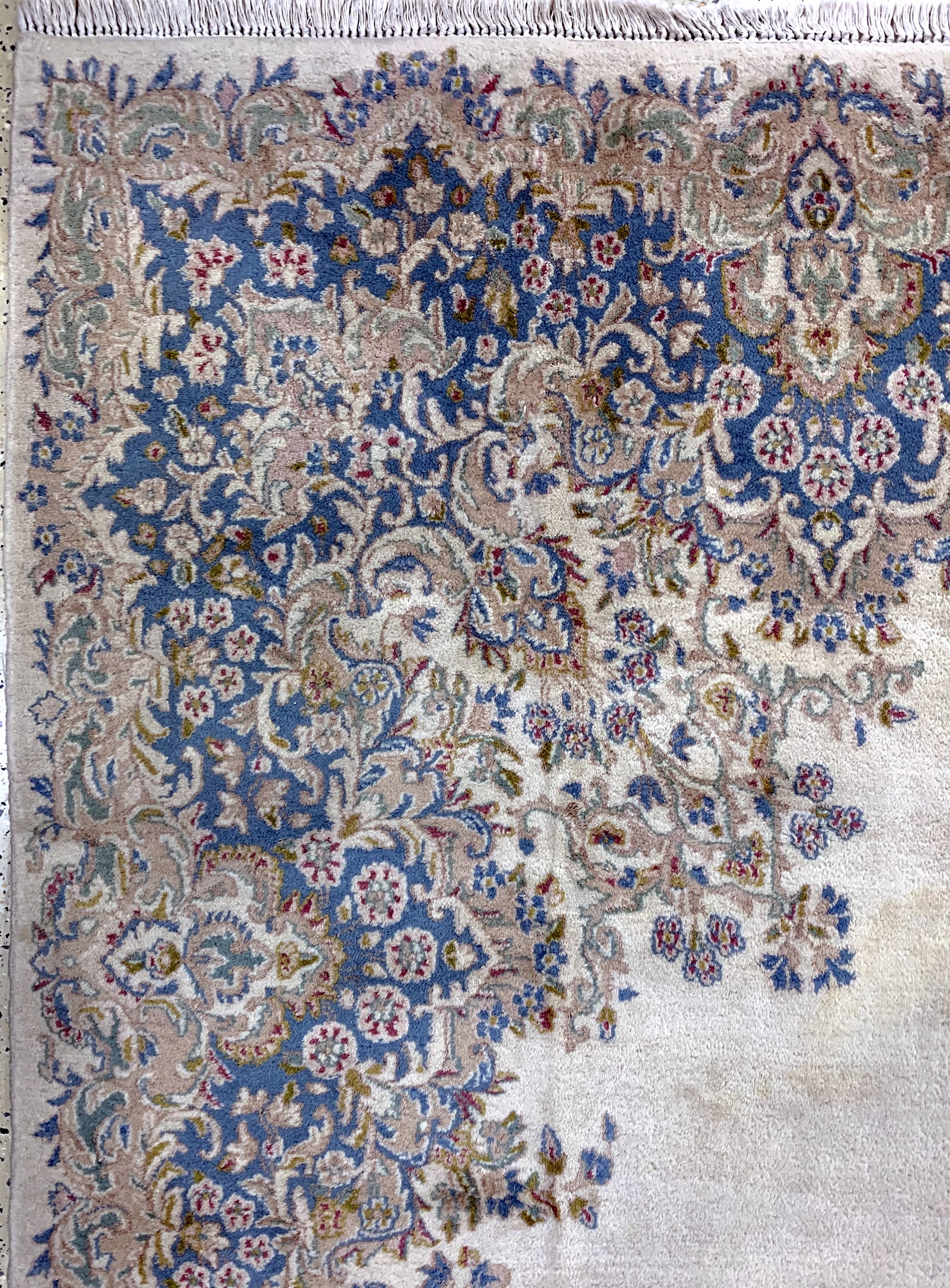 Detail d: Kerman, Persien, Ende 20.Jhd, Wolle auf Baumwolle, ca. 373 x 263 cm, EHZ: 2