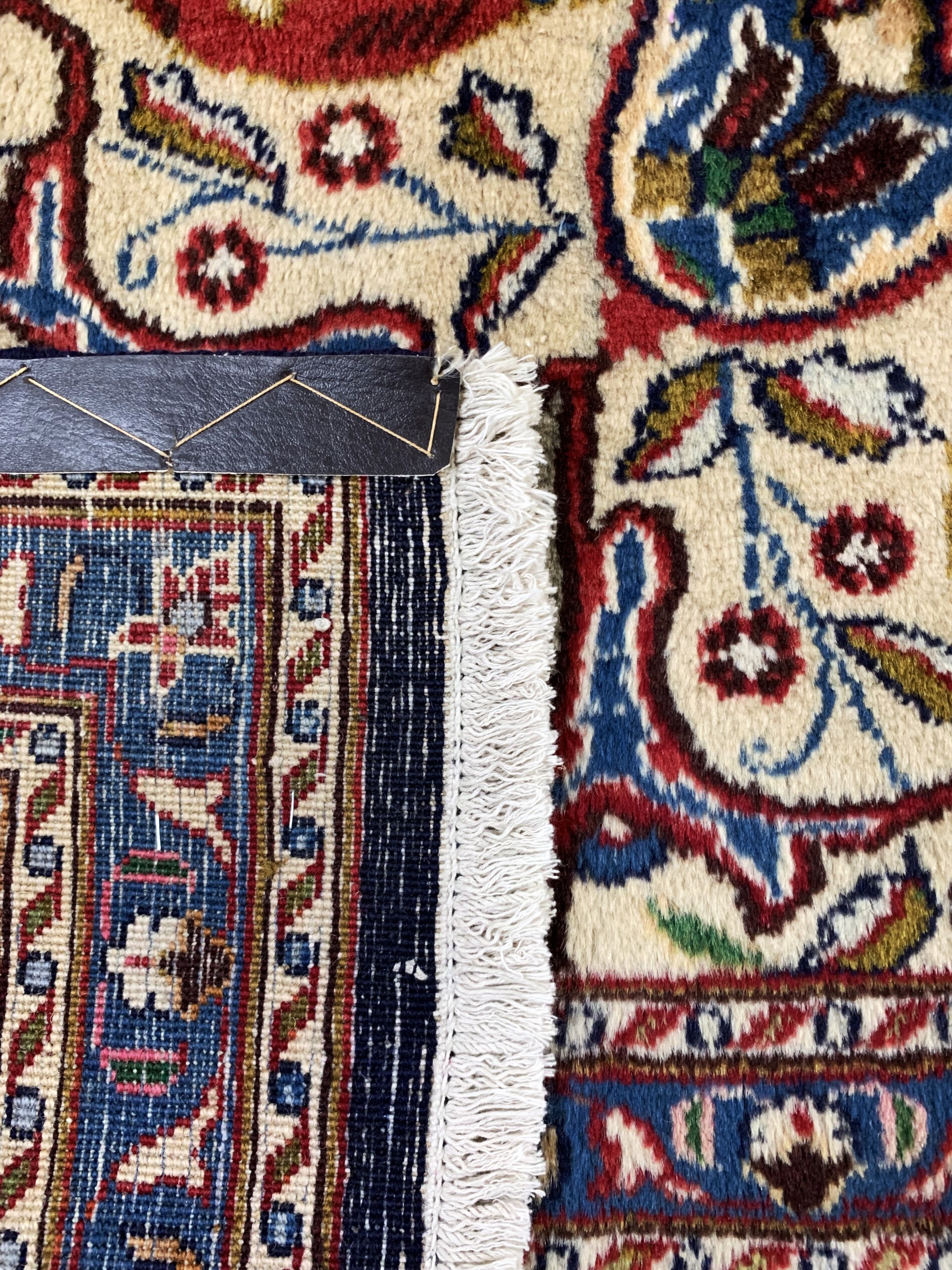 Detail h: Kaschmar, Persien, Ende 20.Jhd, Wolle auf Baumwolle, ca. 372 x 290 cm, EHZ: 1-2, (nahezuNeuwertig)