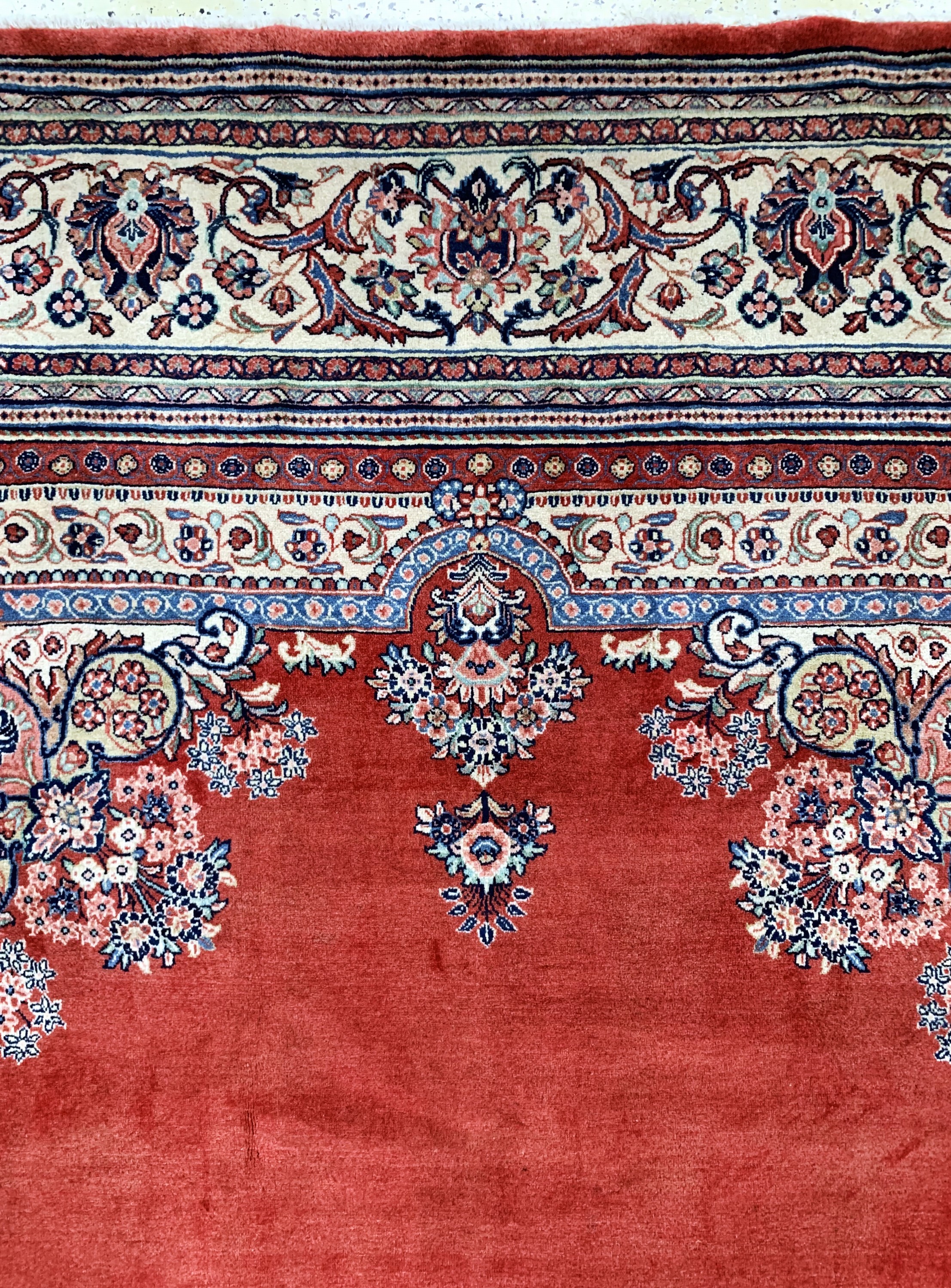 Detail e: Sarogh alt, Persien, Mitte 20.Jhd, Wolle auf Baumwolle, ca. 370 x 270 cm, EHZ: 1-2