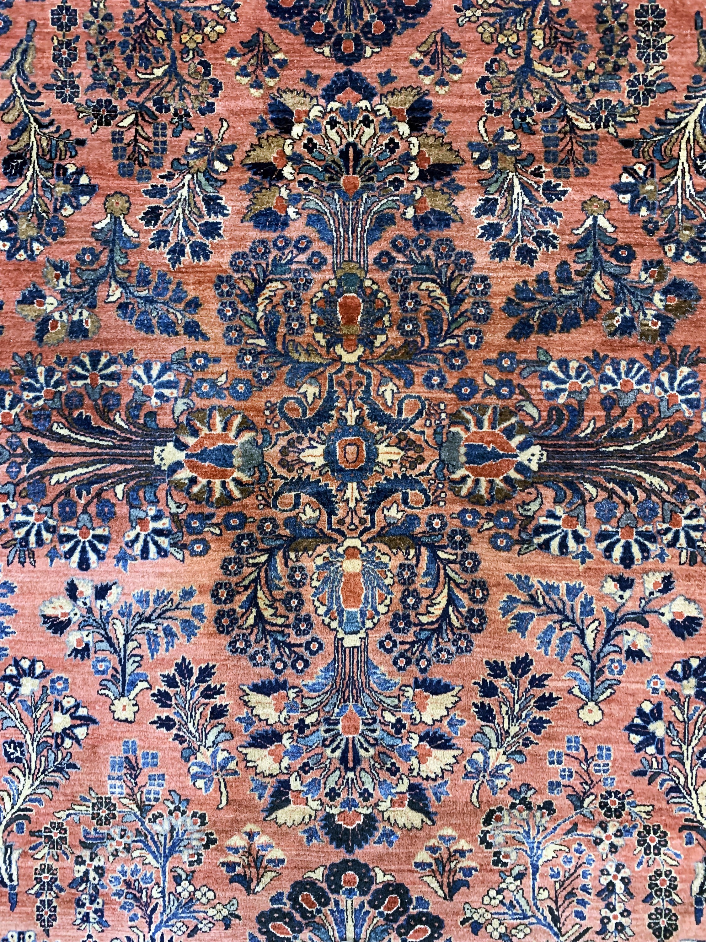 Detail c: Us Re-Import Sarogh antik, Persien, um 1900, Wolle auf Baumwolle, ca. 350 x 265 cm, EHZ: 2