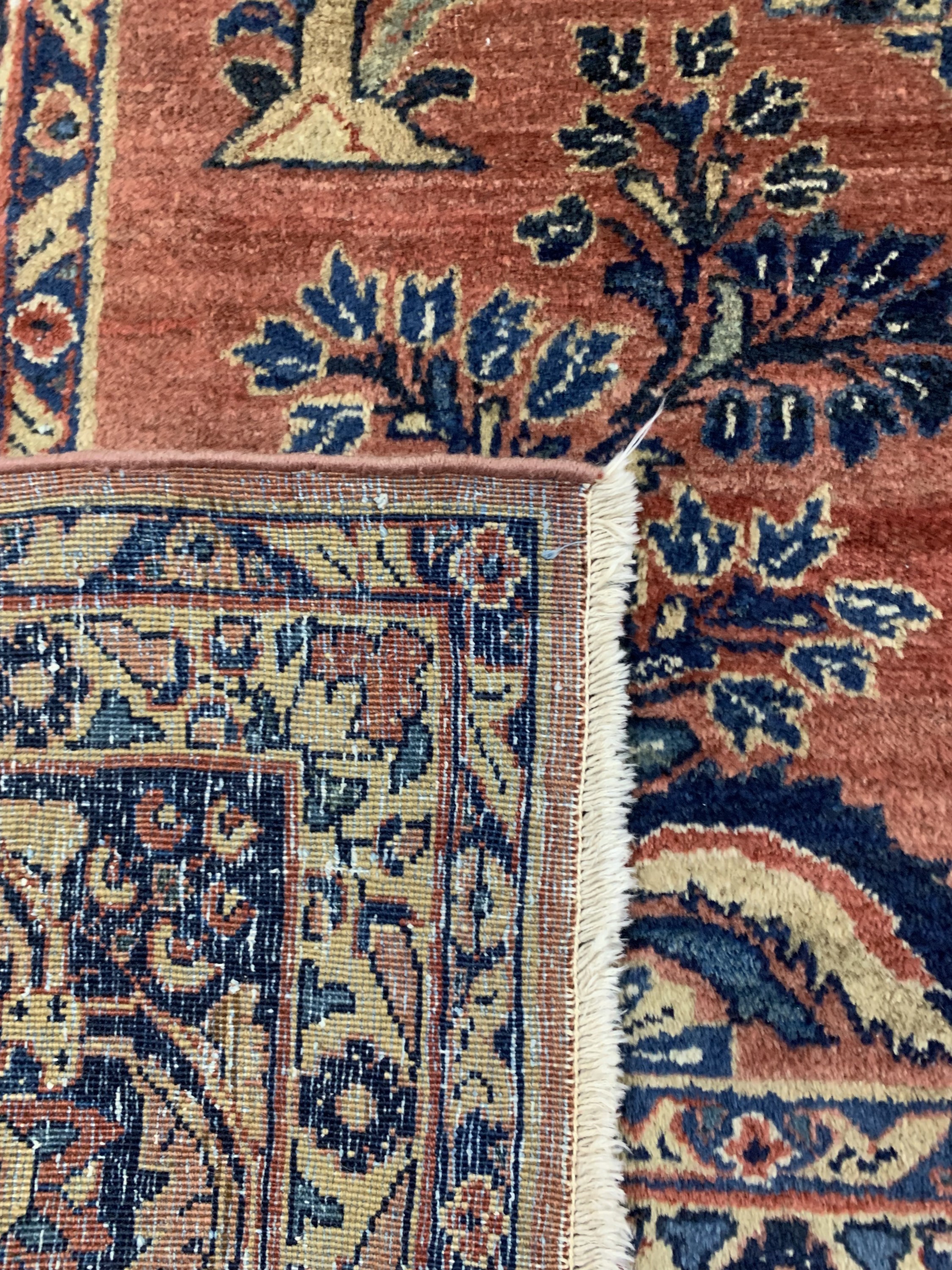 Detail h: Us Re-Import Sarogh antik, Persien, um 1900, Wolle auf Baumwolle, ca. 350 x 265 cm, EHZ: 2