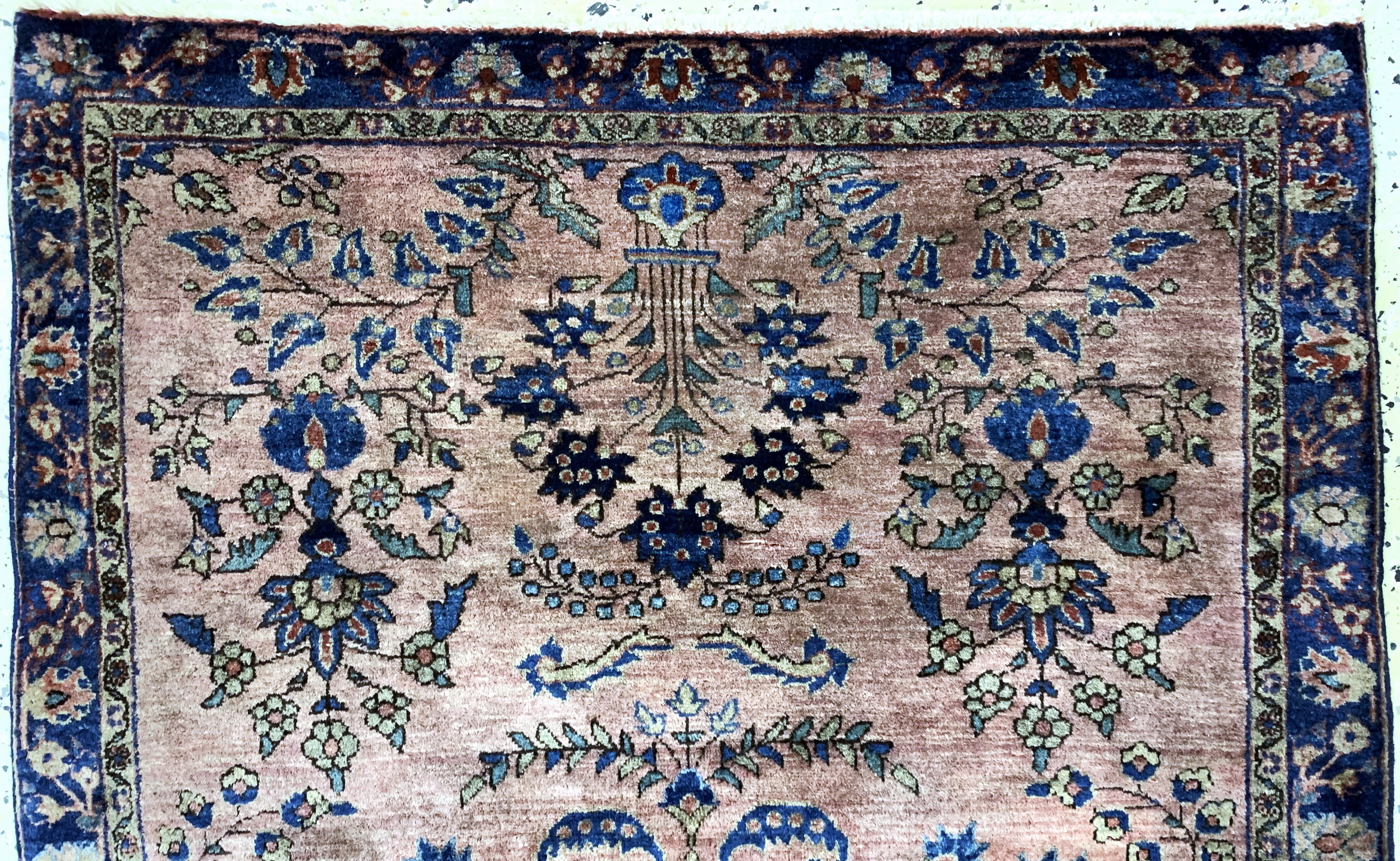Detail a: Us Re-Import Sarogh antik, Persien, um 1900, Wolle auf Baumwolle, ca. 148 x 100 cm, EHZ: 2-3