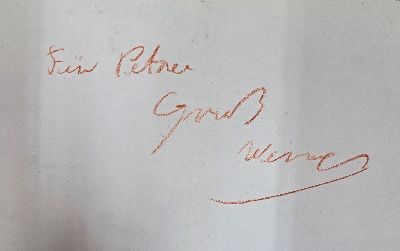 26891469m - Werner Gilles, 1894 Rheydt-1961 Essen, abstraktes Stillleben, Wachs und Pastell auf ...