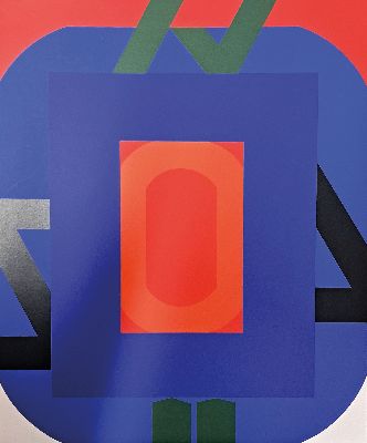 26892778k - Georg Karl Pfahler, 1926-2002, 3 Farbserigraphien, davon eine als Grußkarte mit ...