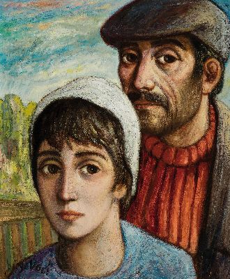 Image 26892982 - Prof. Antonio Diego Voci, 1920 Gasperina-1985 Taunusstein, "idue Siciliani", ...