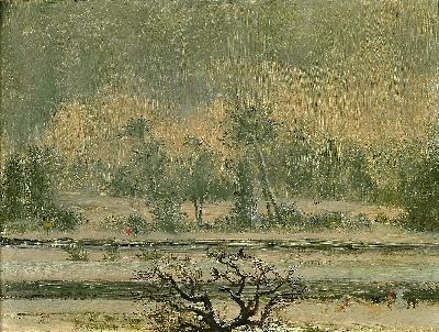 Image 26893176 - Theo Champion, 1887 Oberkassel-1952 Zell an der Mosel, rheinische Winterlandschaft, ...