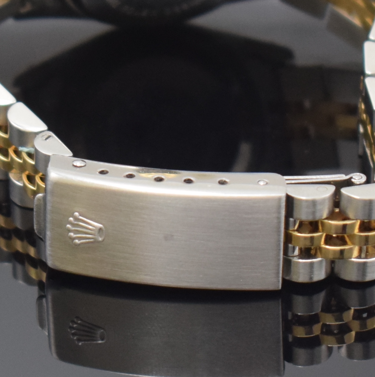 Detail d: ROLEX Damenarmbanduhr Oyster Perpetual Datejust Referenz 69173, Automatik, Schweiz um 1990, L-Serie, Chronometer der Superlative in Edelstahl/Gold ...