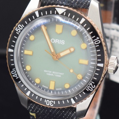 26894349a - ORIS Momotaro Herrenarmbanduhr Referenz 7707- 4337, Automatik, Stahlgeh. m. eins. drehb. ...